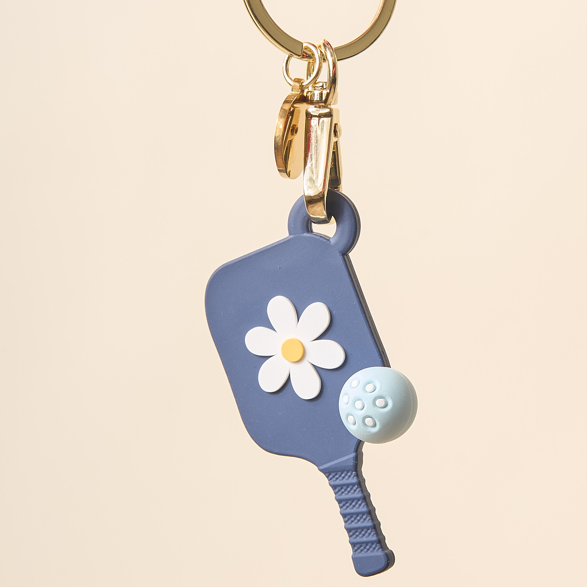 Picture of Pickleball Paddle Keychain-Navy