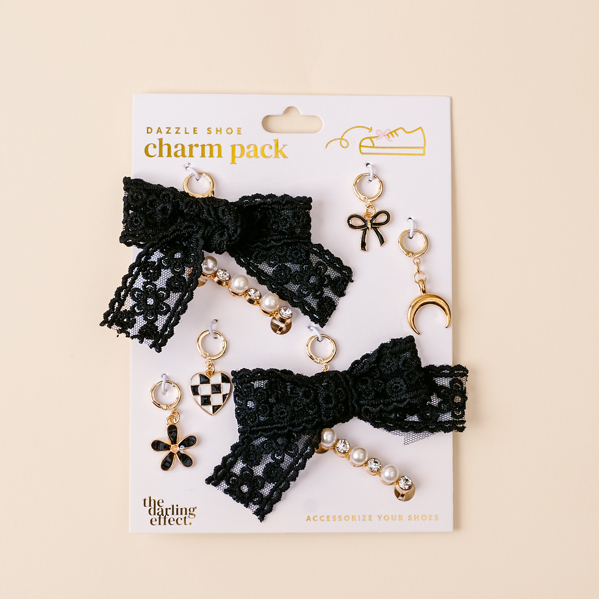 Picture of Dazzle Shoe Charm Pack-Midnight Moment