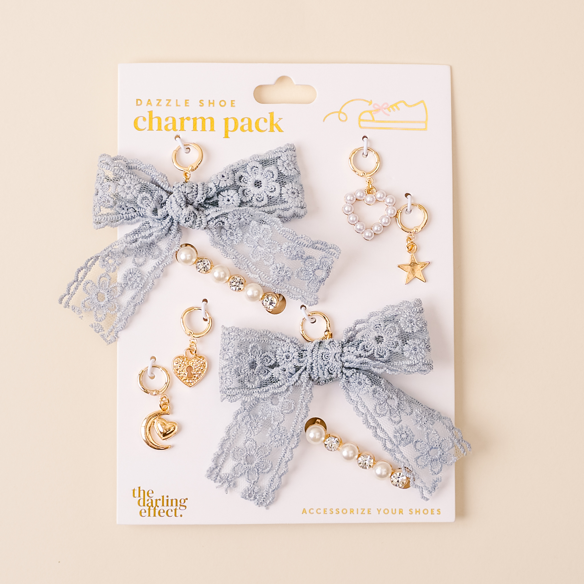 Picture of Dazzle Shoe Charm Pack-Stardust
