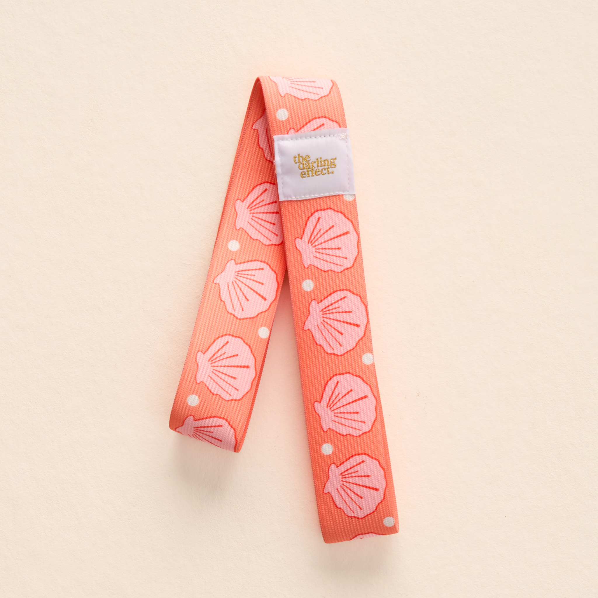 Picture of Stay-Put Towel Band-Seashells Coral
