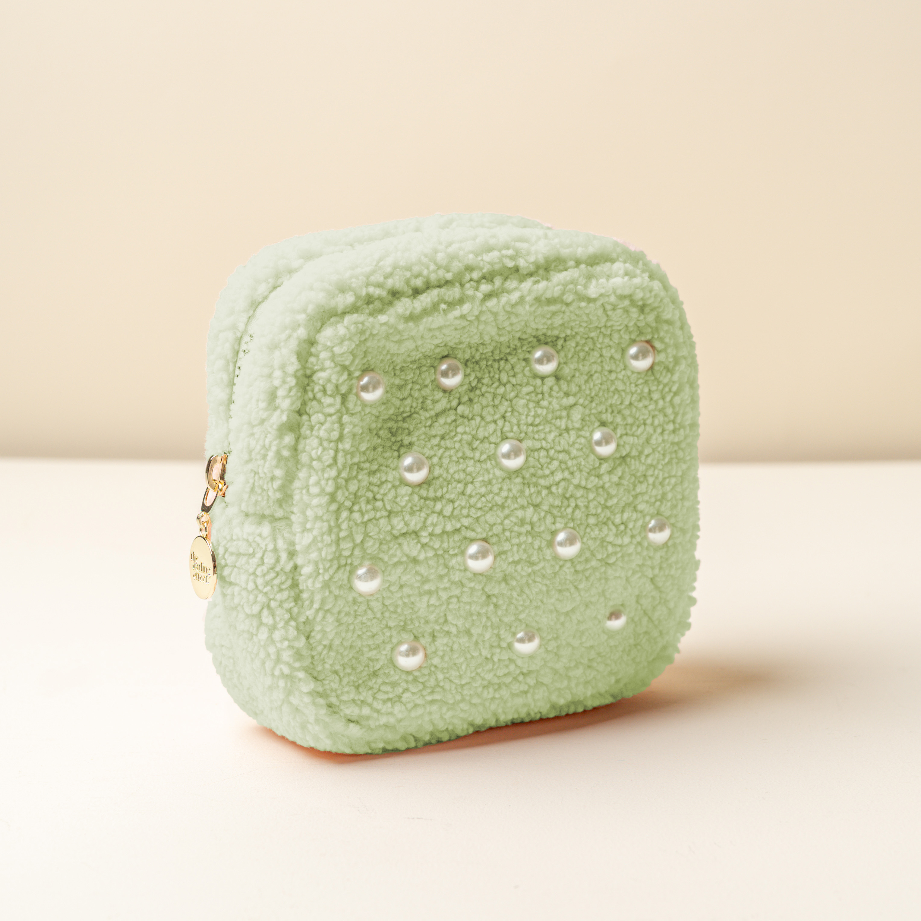 Picture of Teddy Pouch-Square Pearl Sage