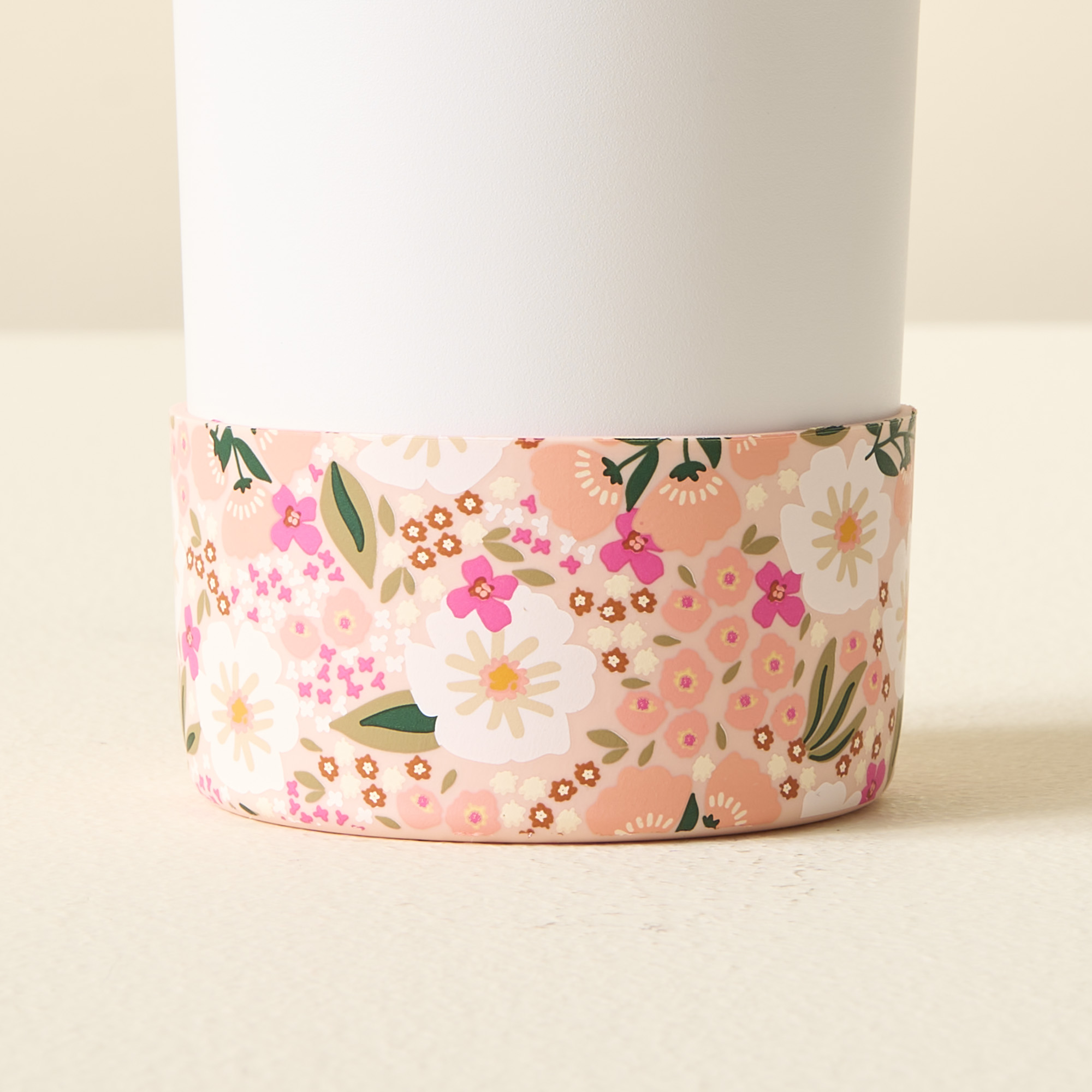 Picture of Tumbler Silicone Boot-Sweet Meadow Pink