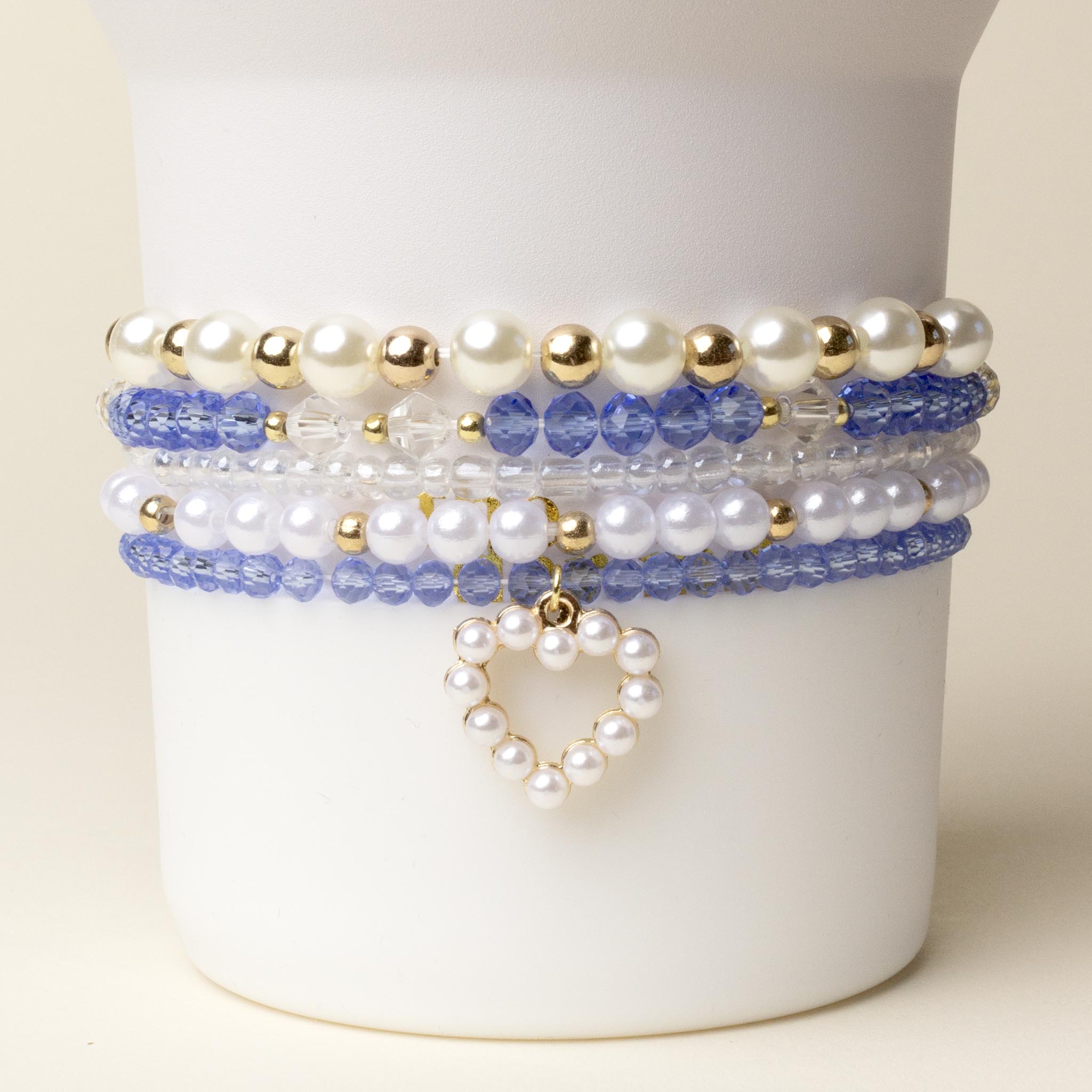 Picture of Tumbler Bracelet Stack-On Cloud Nine