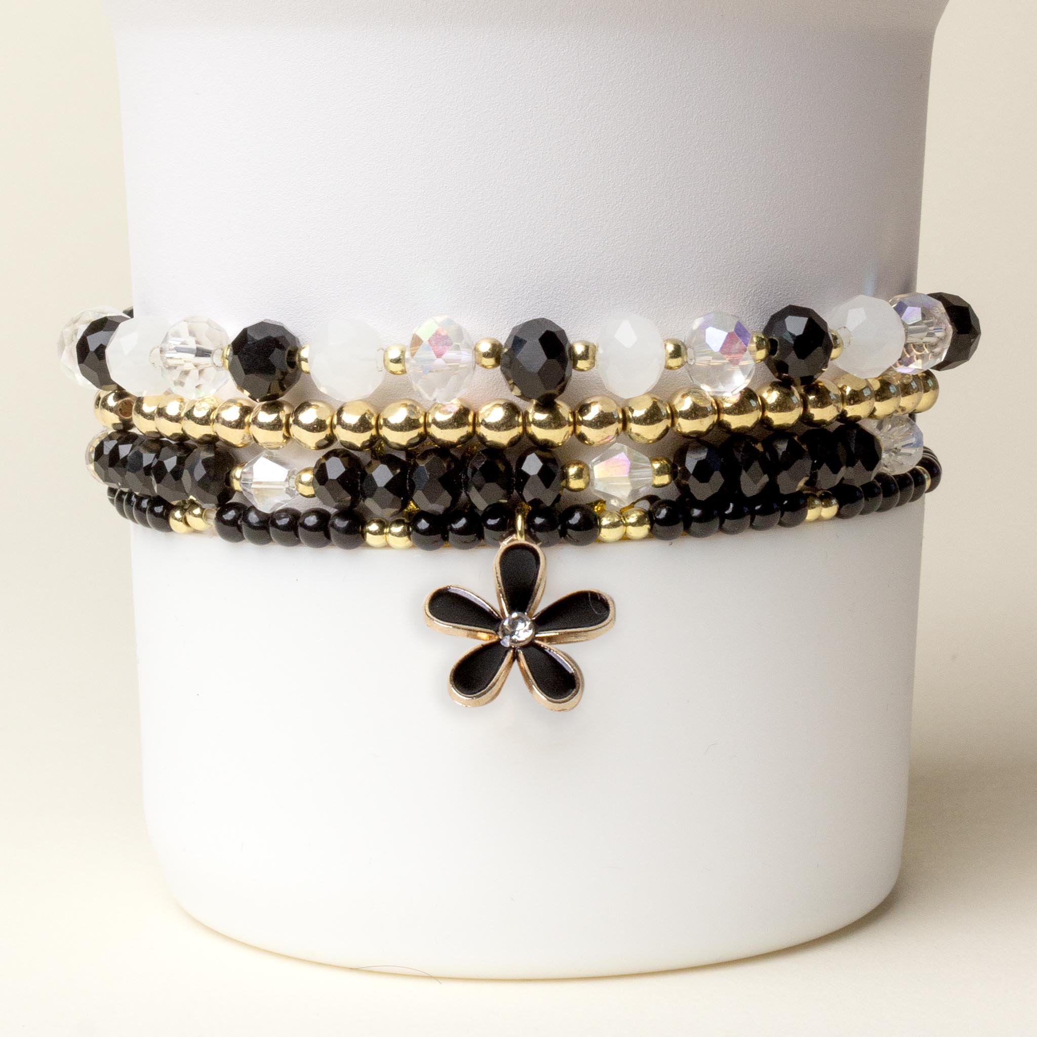 Picture of Tumbler Bracelet Stack-Midnight Glam