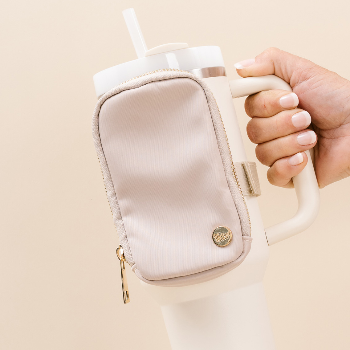 Picture of Tumbler Fanny Pack-Natural Beige