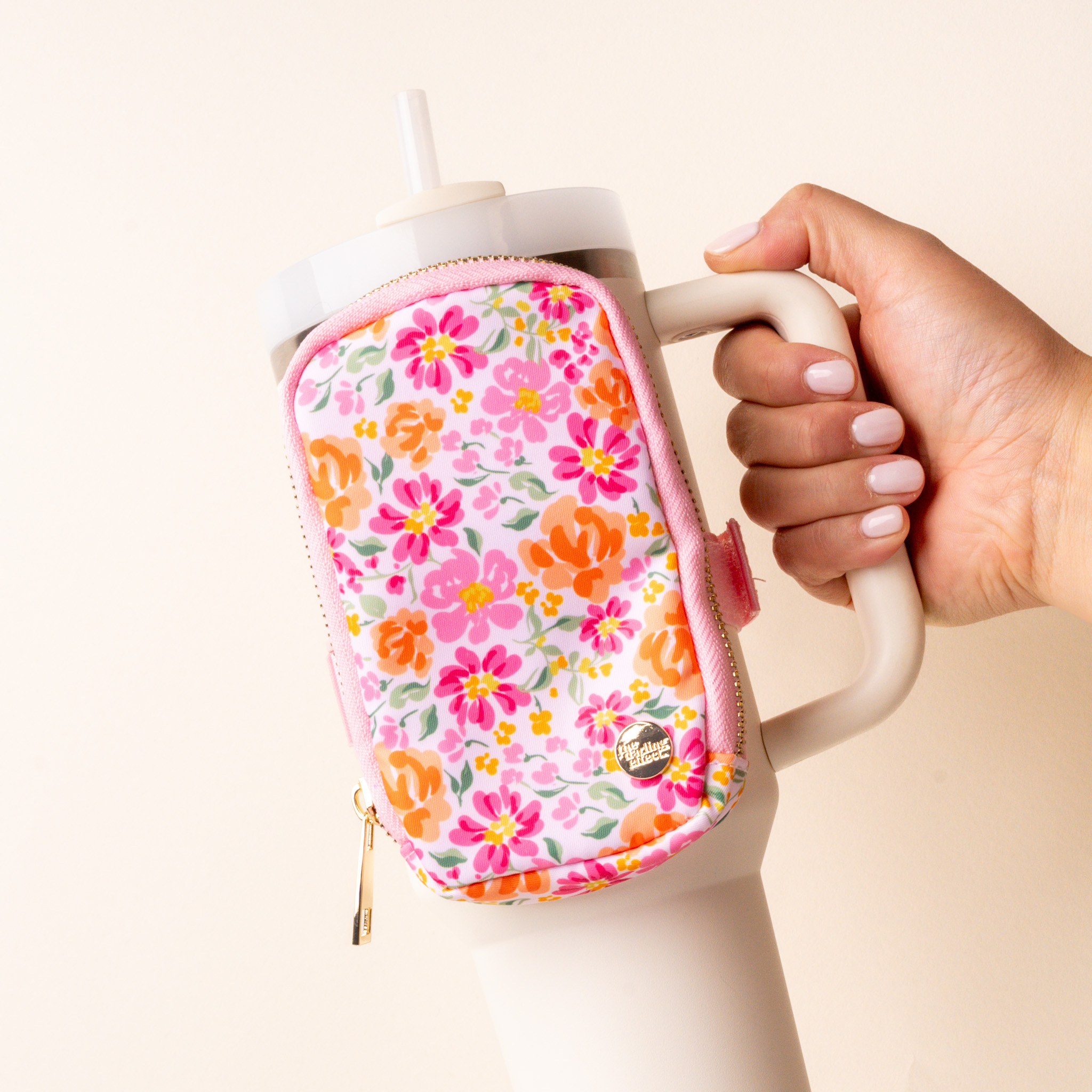 Picture of Tumbler Fanny Pack-Secret Garden Pink