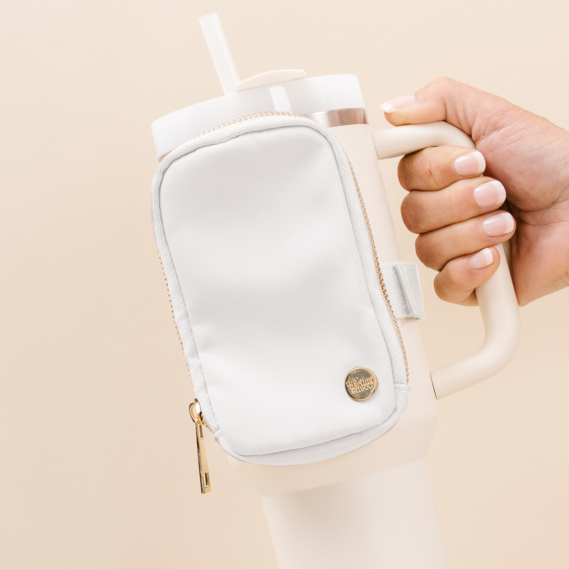 Picture of Tumbler Fanny Pack-White