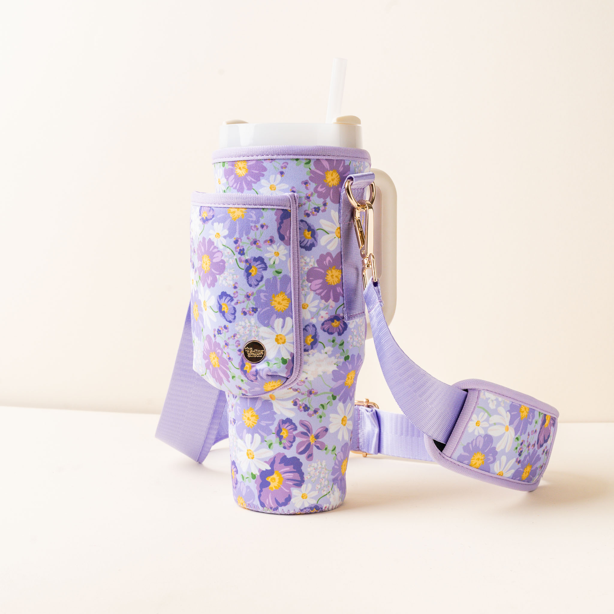 Picture of Tumbler Sling-Bouquet Beauty Purple