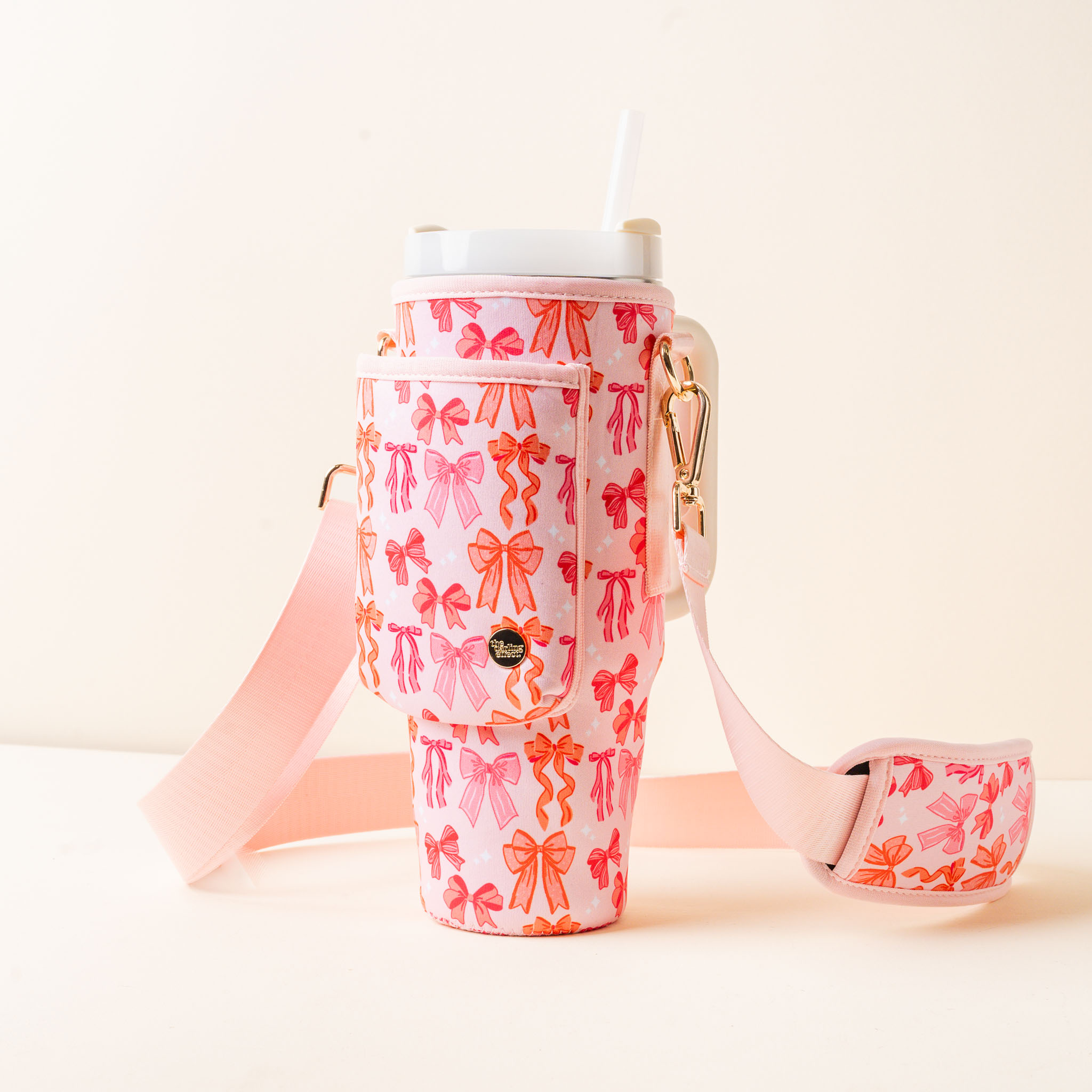 Picture of Tumbler Sling-Blushing Bows
