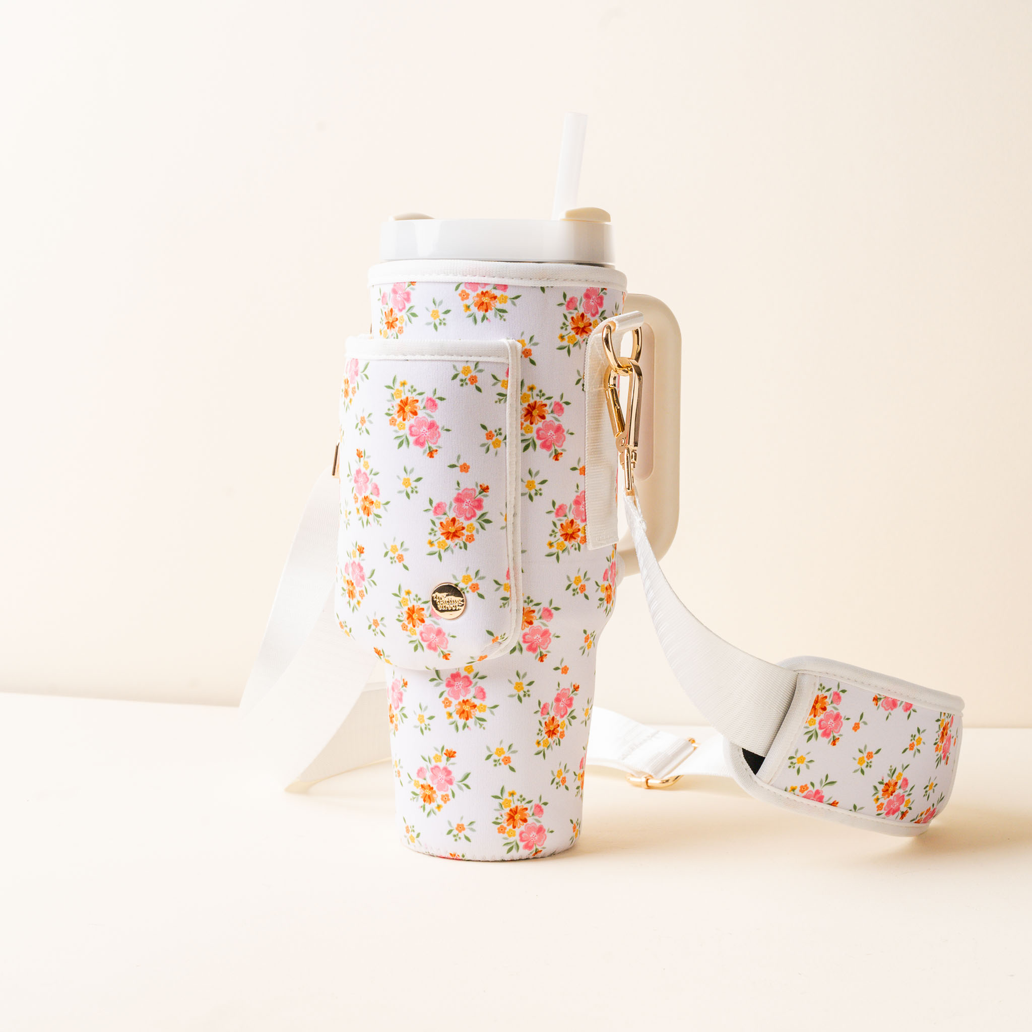 Picture of Tumbler Sling-Endless Daydream Cream