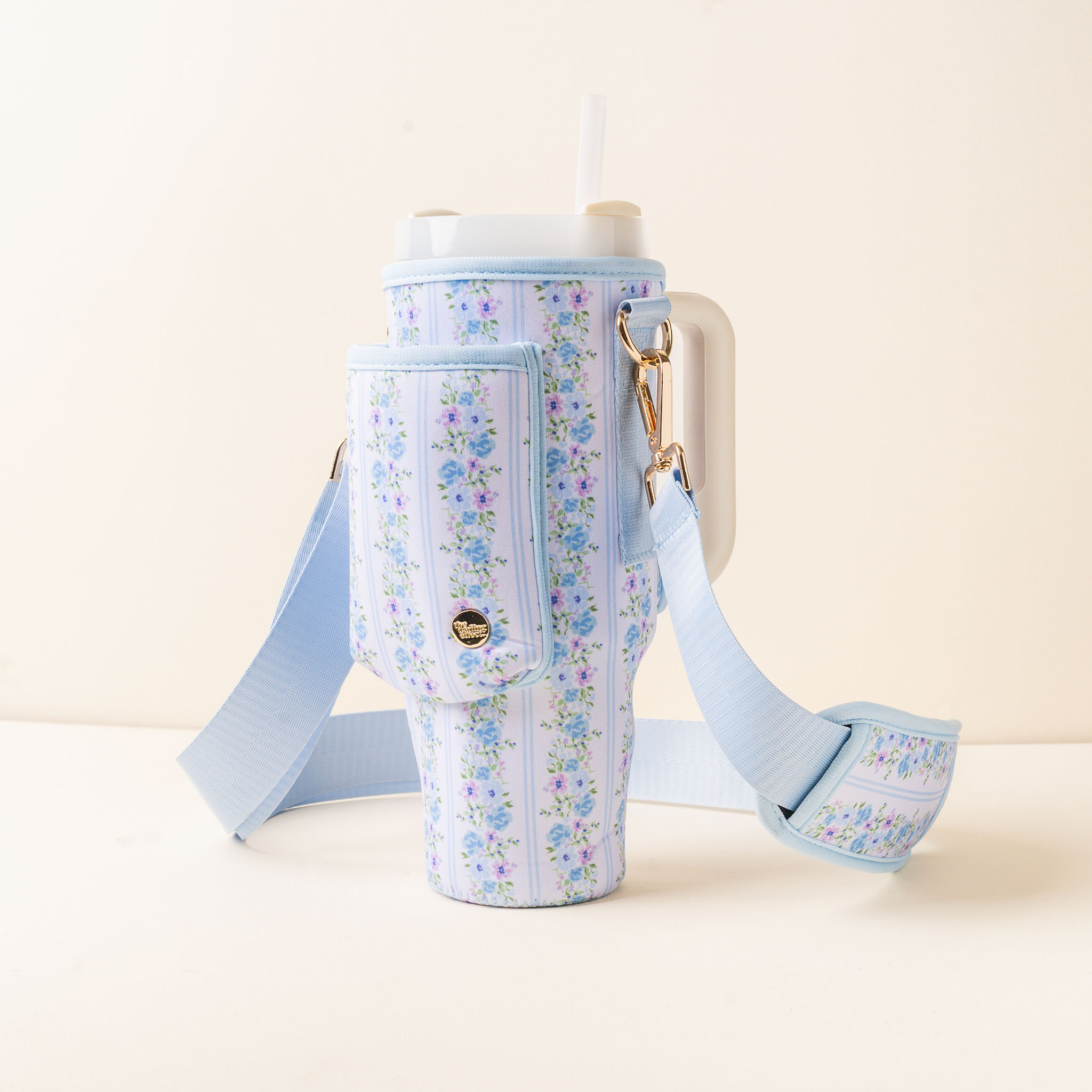 Picture of Tumbler Sling-Petal Parade Blue
