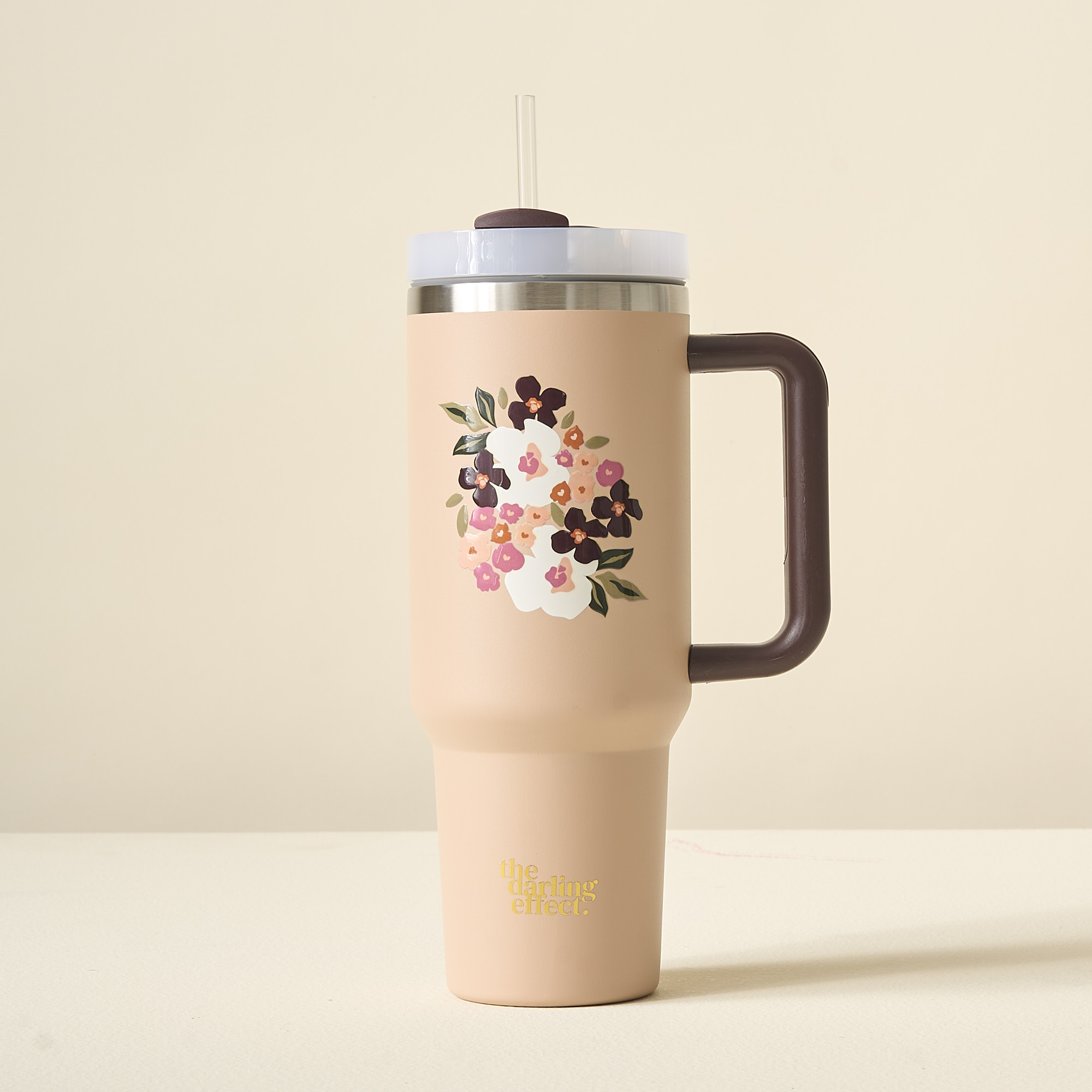Picture of 40 oz Take Me Everywhere Tumbler-Buds + Blooms Moc