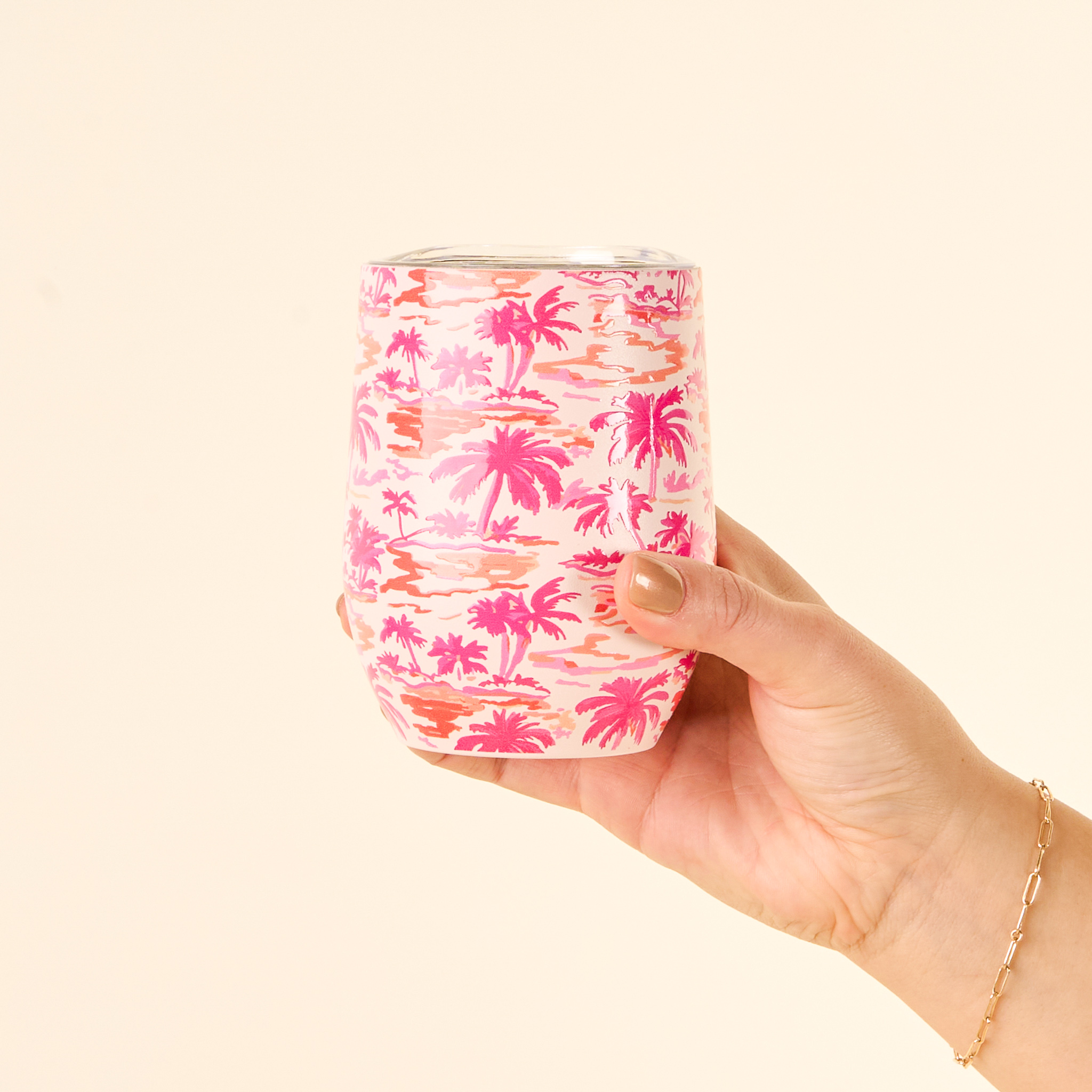 Picture of Wine Tumbler-Paradise Palms