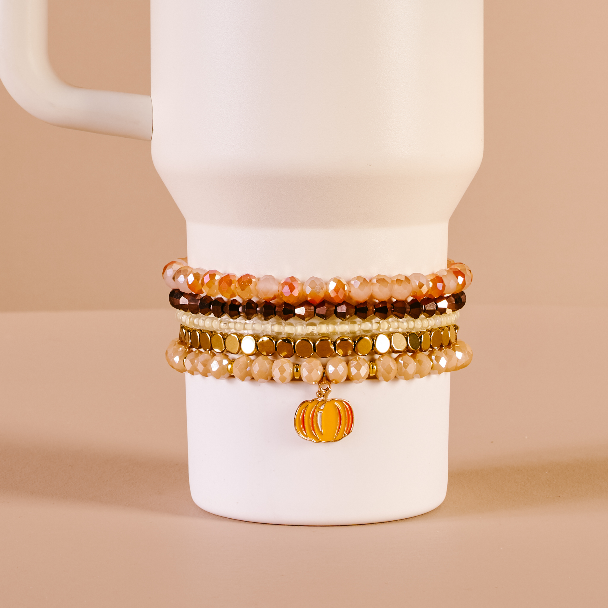 Picture of Tumbler Bracelet Stack-Autumn Glow