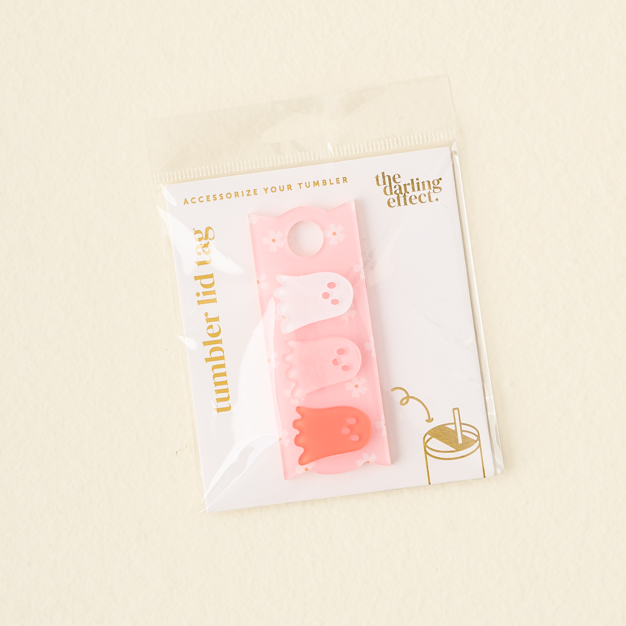 Picture of Tumbler Lid Tag-Ghost Party