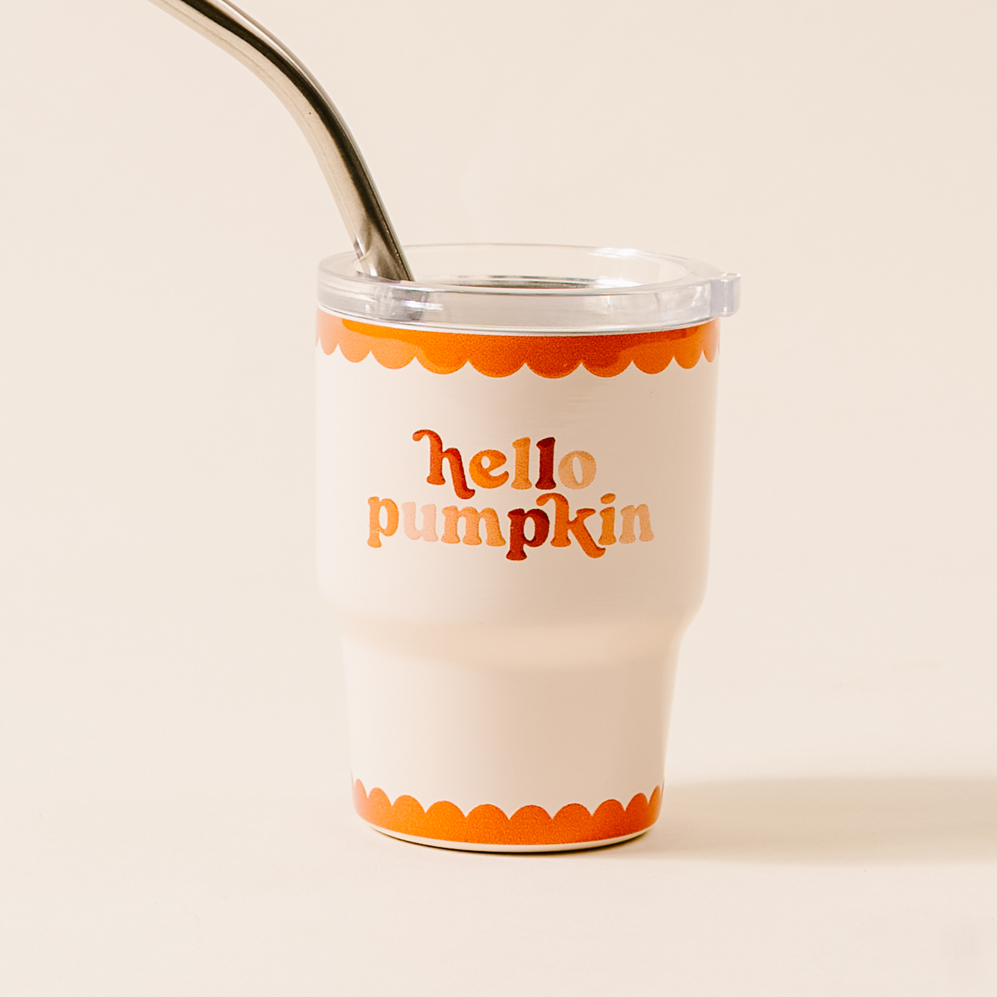 Picture of 2 oz Tiny Tumbler-Hello Pumpkin