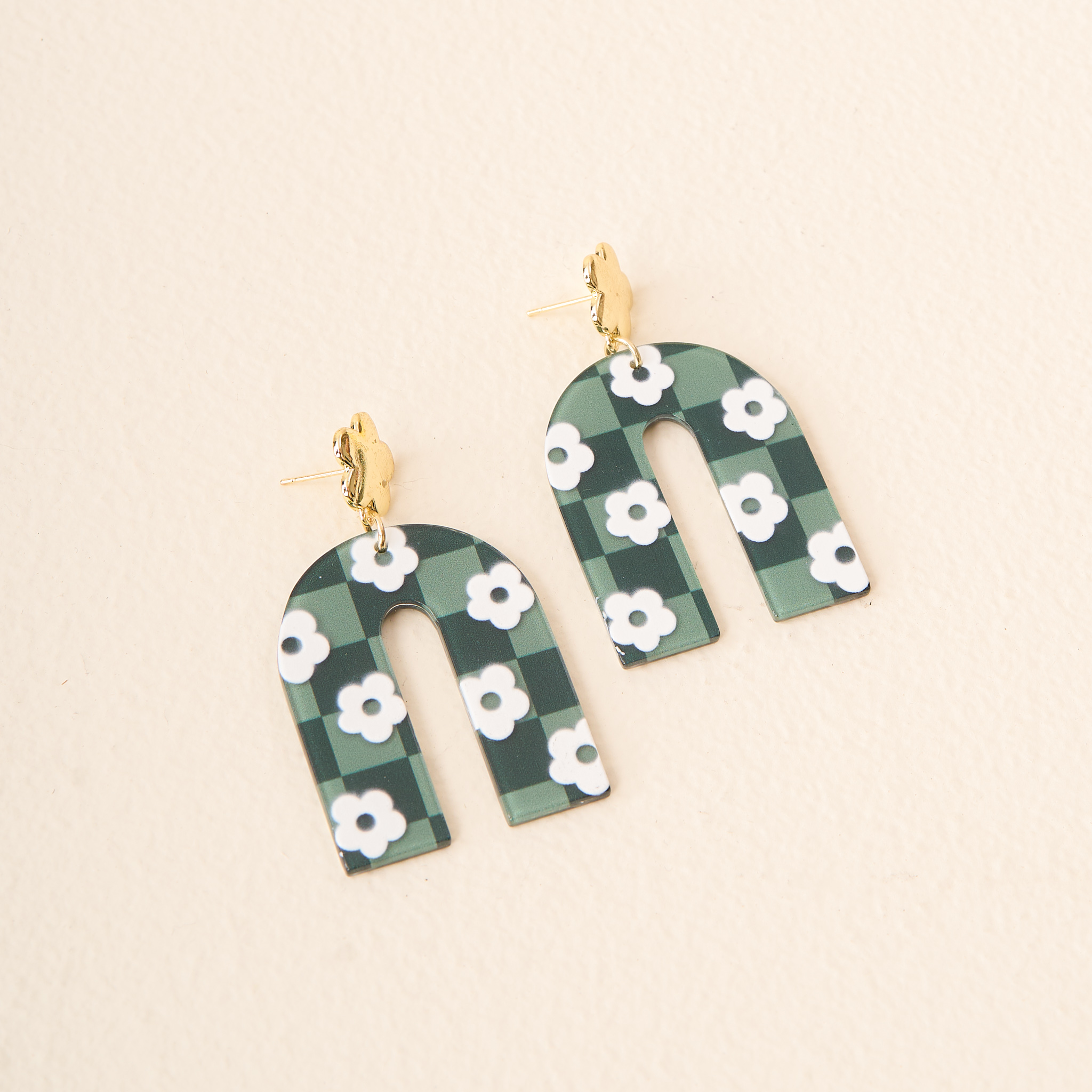 Picture of Acrylic Earring-Green
