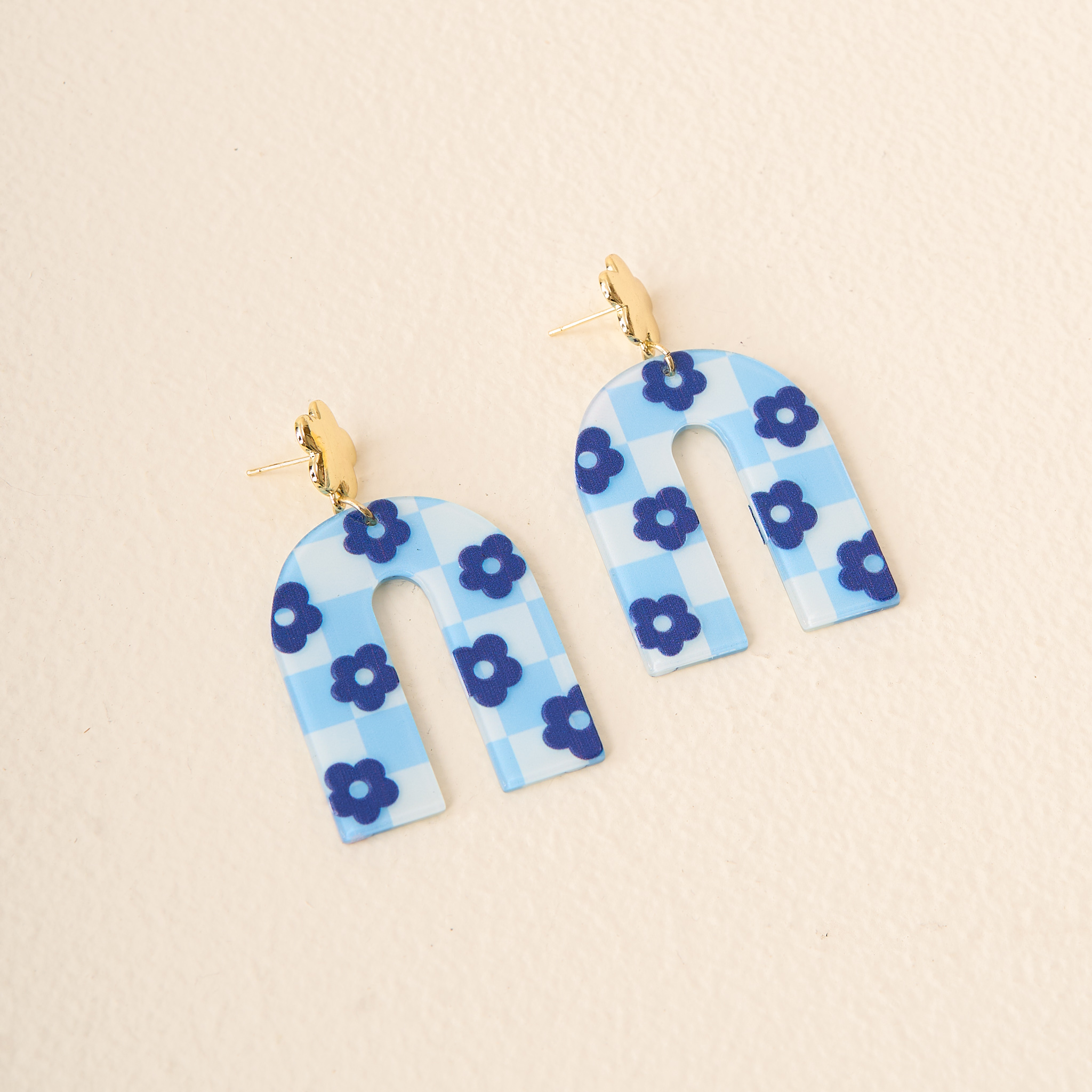 Picture of Acrylic Earring-Light Blue