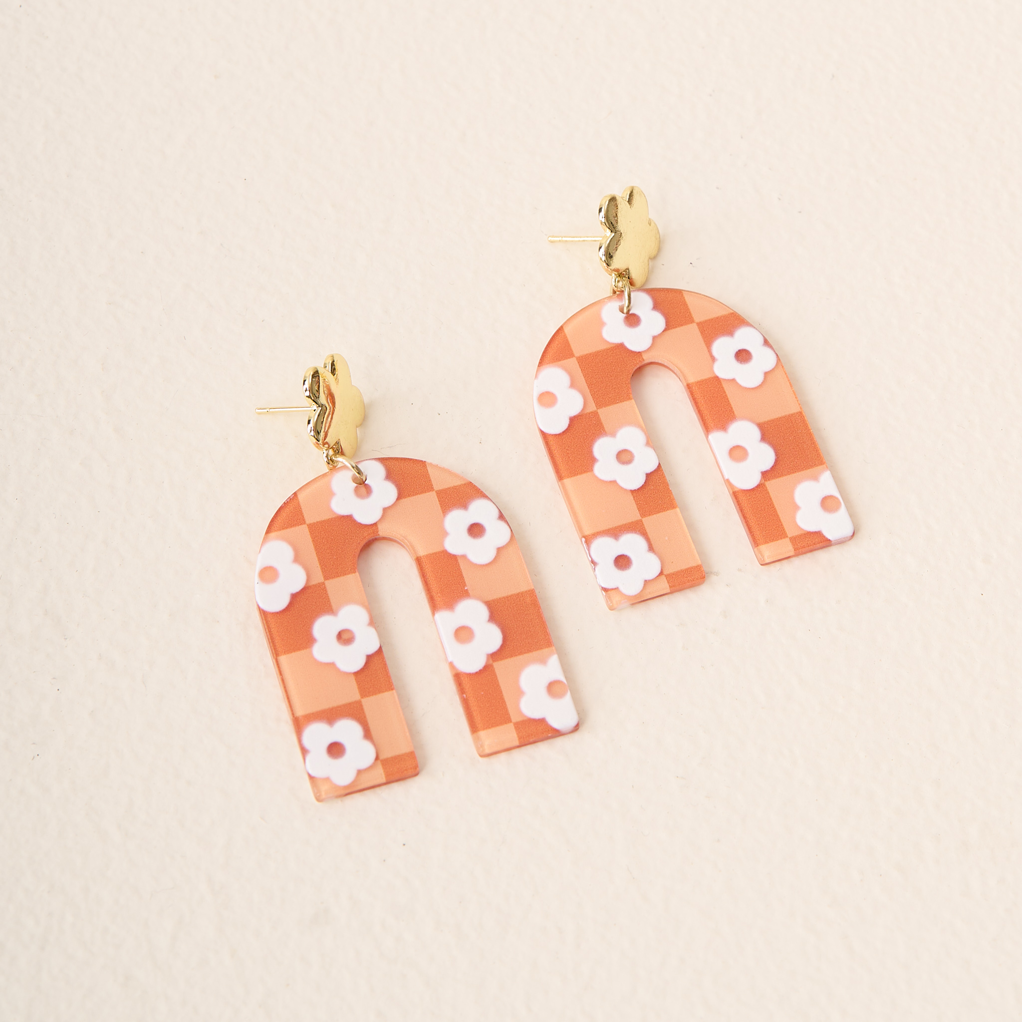 Picture of Acrylic Earring-Orange