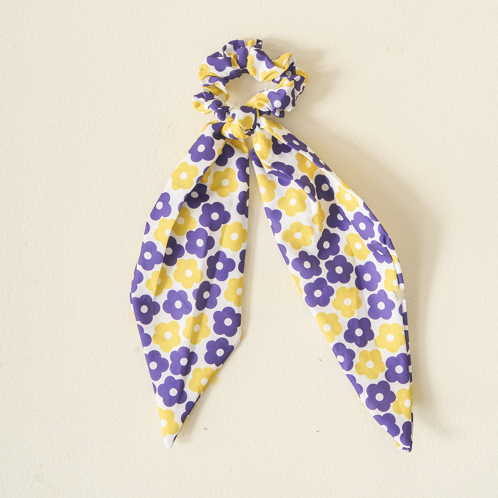 Picture of Hair Scarf-Purple Yellow