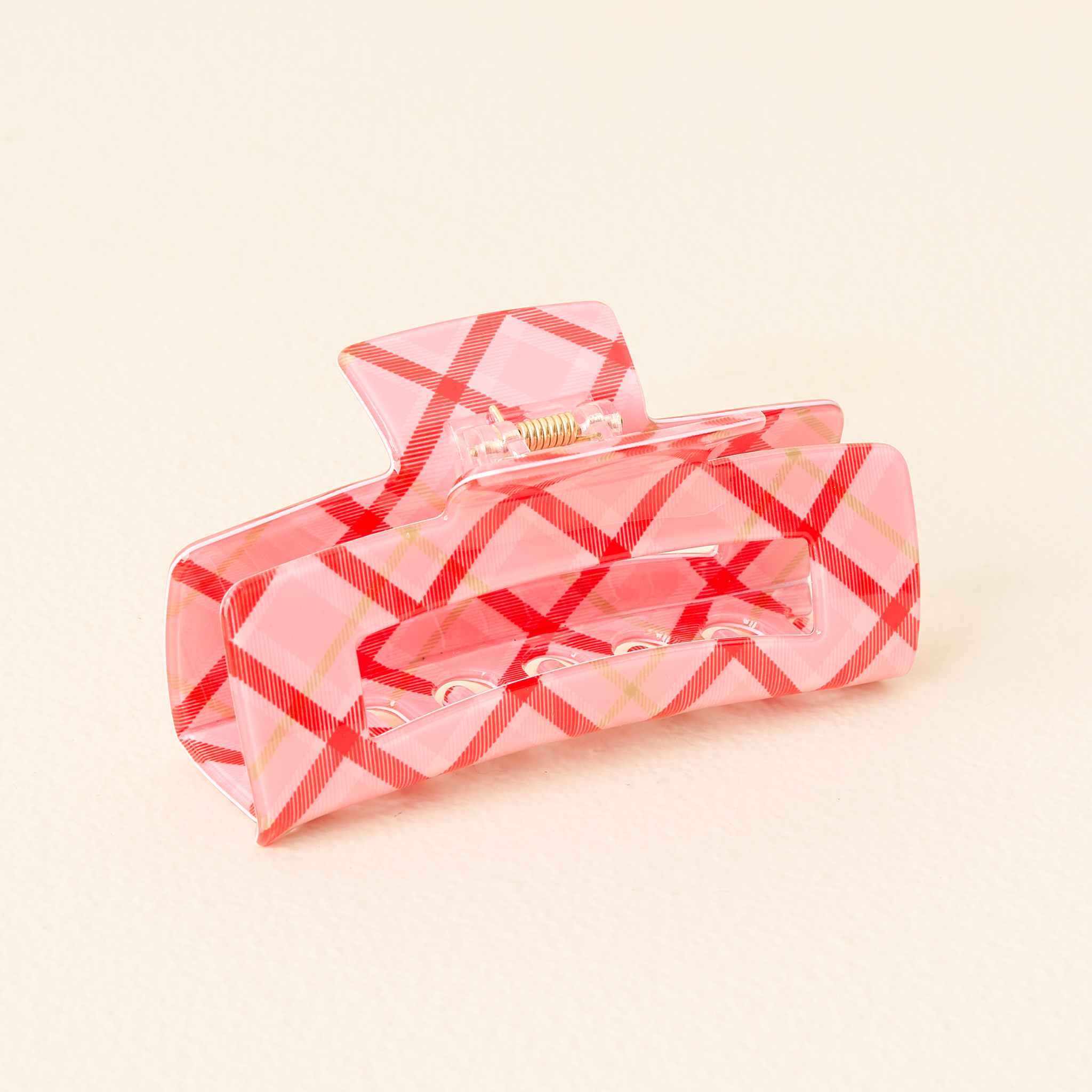 Picture of Claw Clip-Festive Plaid