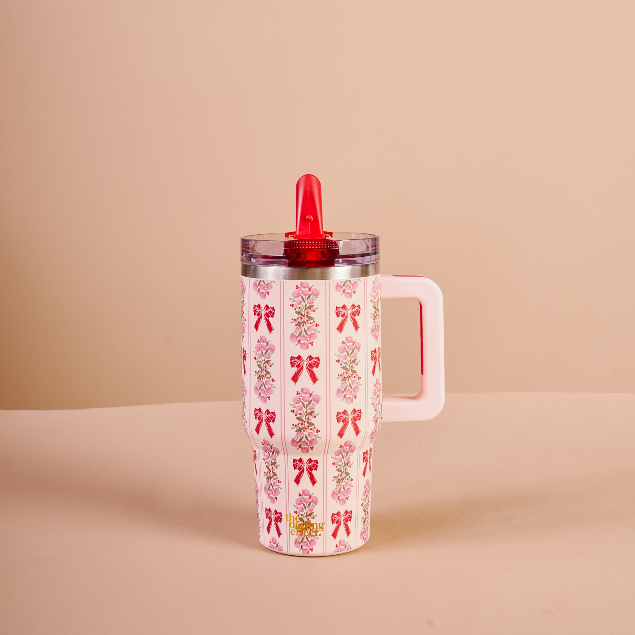 Picture of 20 oz Lifestyle Flip Straw Tumbler-Oh So Merry