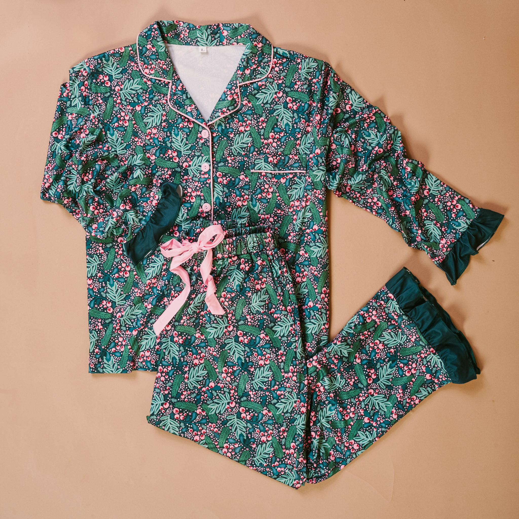 Picture of Sweet Dreams Pajama Pants Set-L-Jolly Sprig