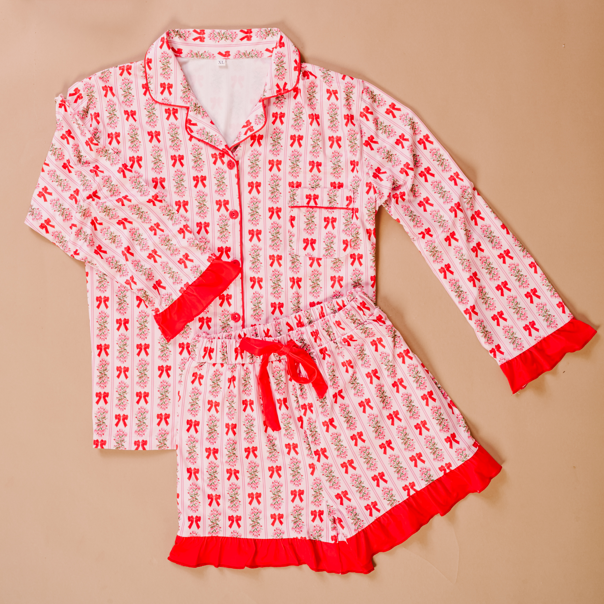 Picture of Sweet Dreams Pajama Shorts Set-XL-Oh So Merry