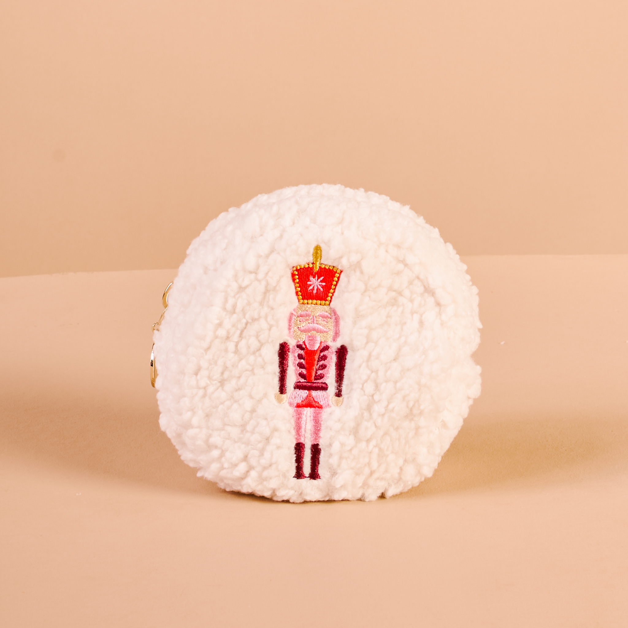 Picture of Teddy Pouch-Circle Nutcracker