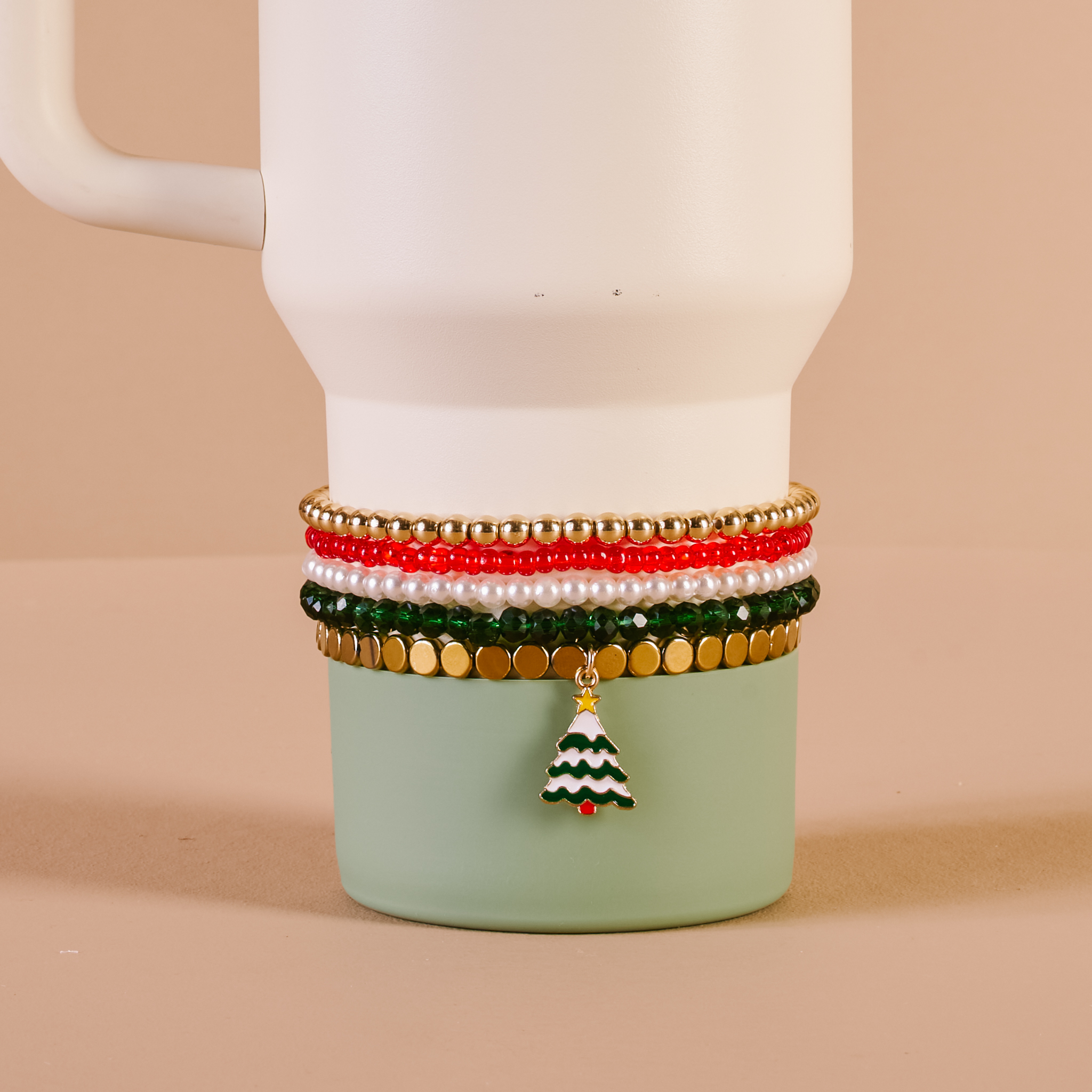 Picture of Tumbler Bracelet Stack-O Christmas Tree