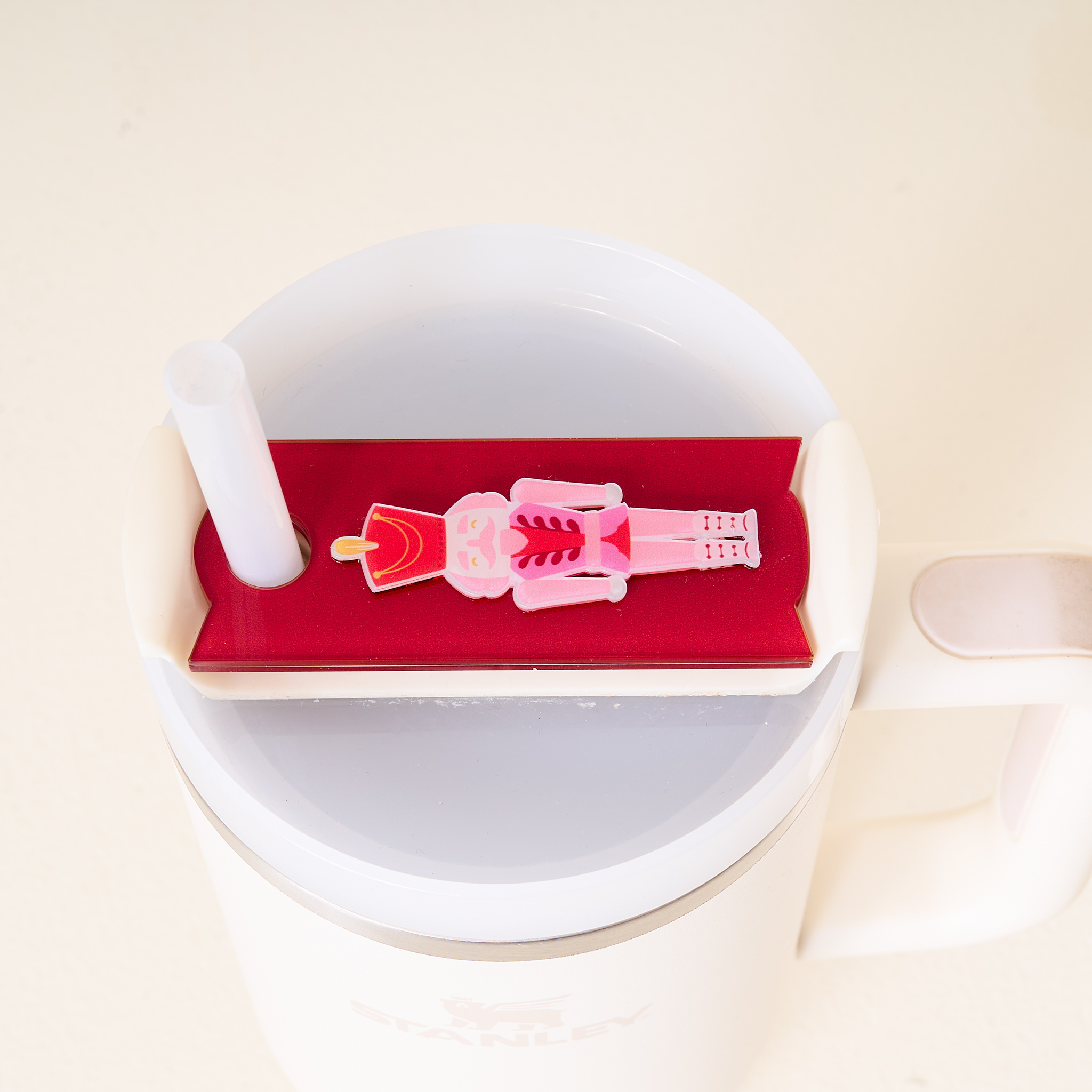 Picture of Tumbler Lid Tag-Nutcracker