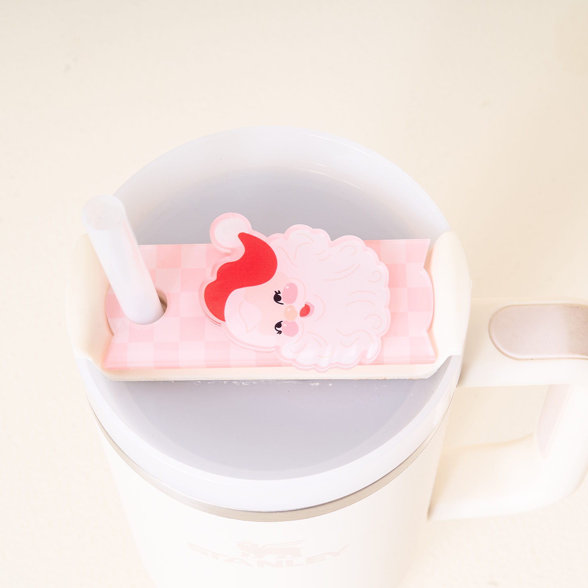 Picture of Tumbler Lid Tag-Dear Santa