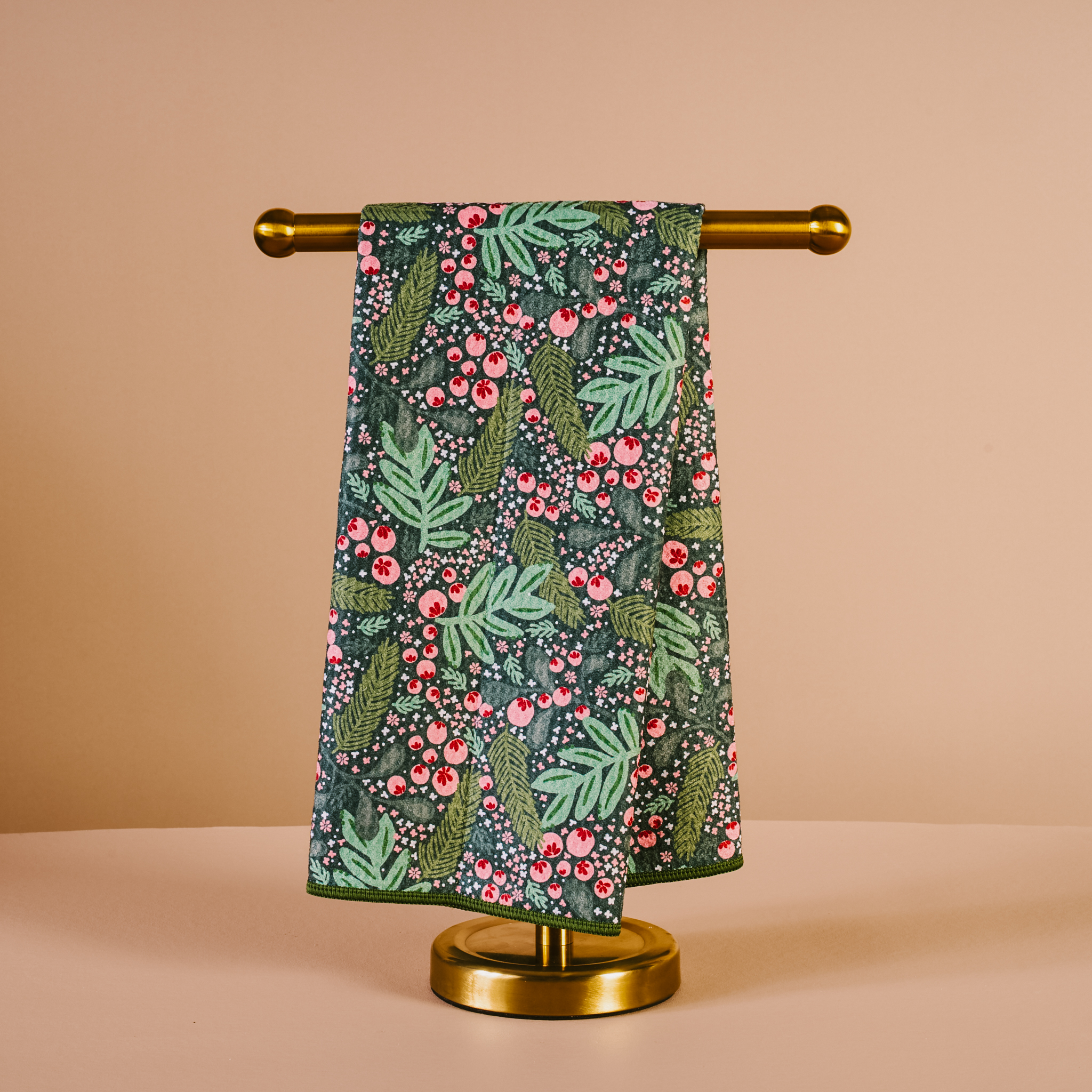 Picture of Waffle Tea Towel-Jolly Sprig