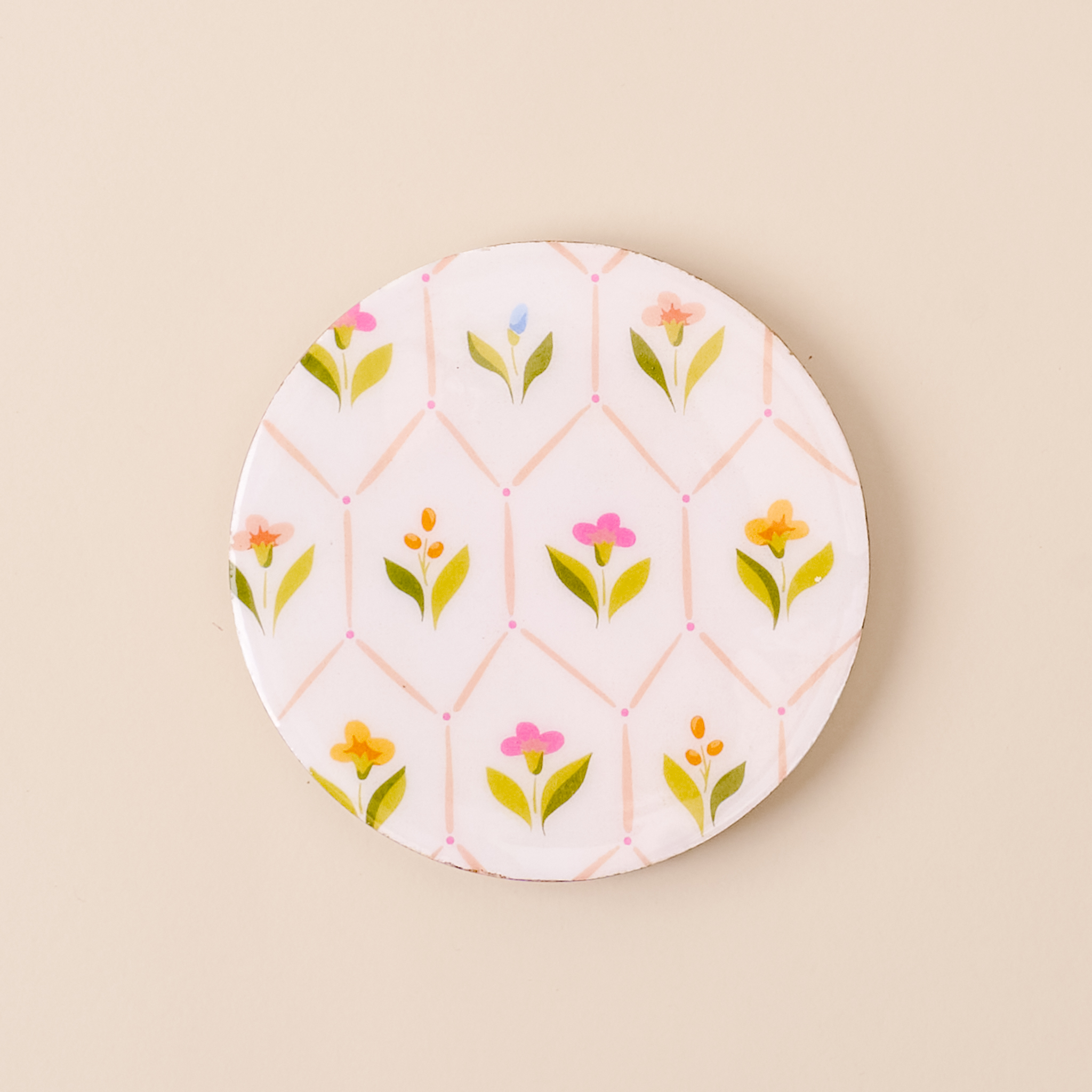 Picture of Wood Enamel Coaster-Handpicked For You