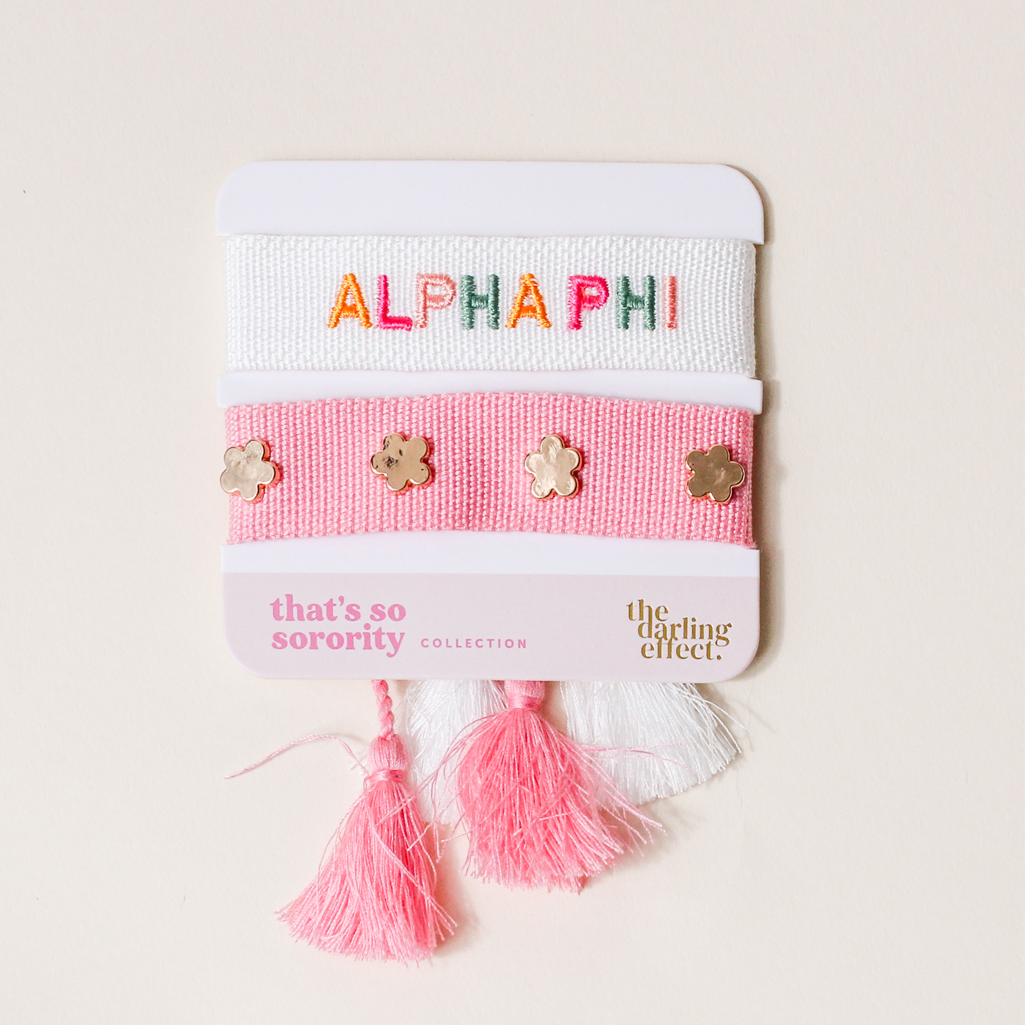 Picture of Woven Bracelet Set-Alpha Phi