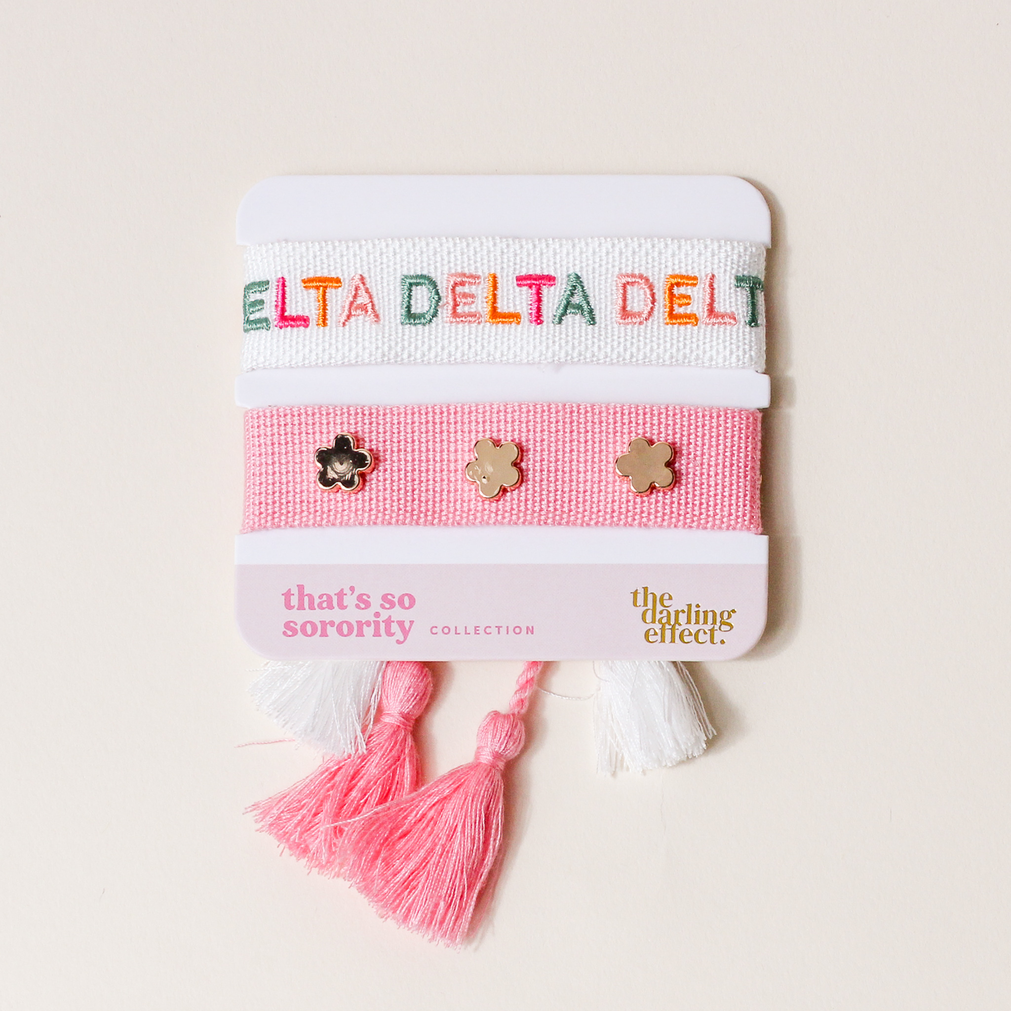 Picture of Woven Bracelet Set-Delta Delta Delta