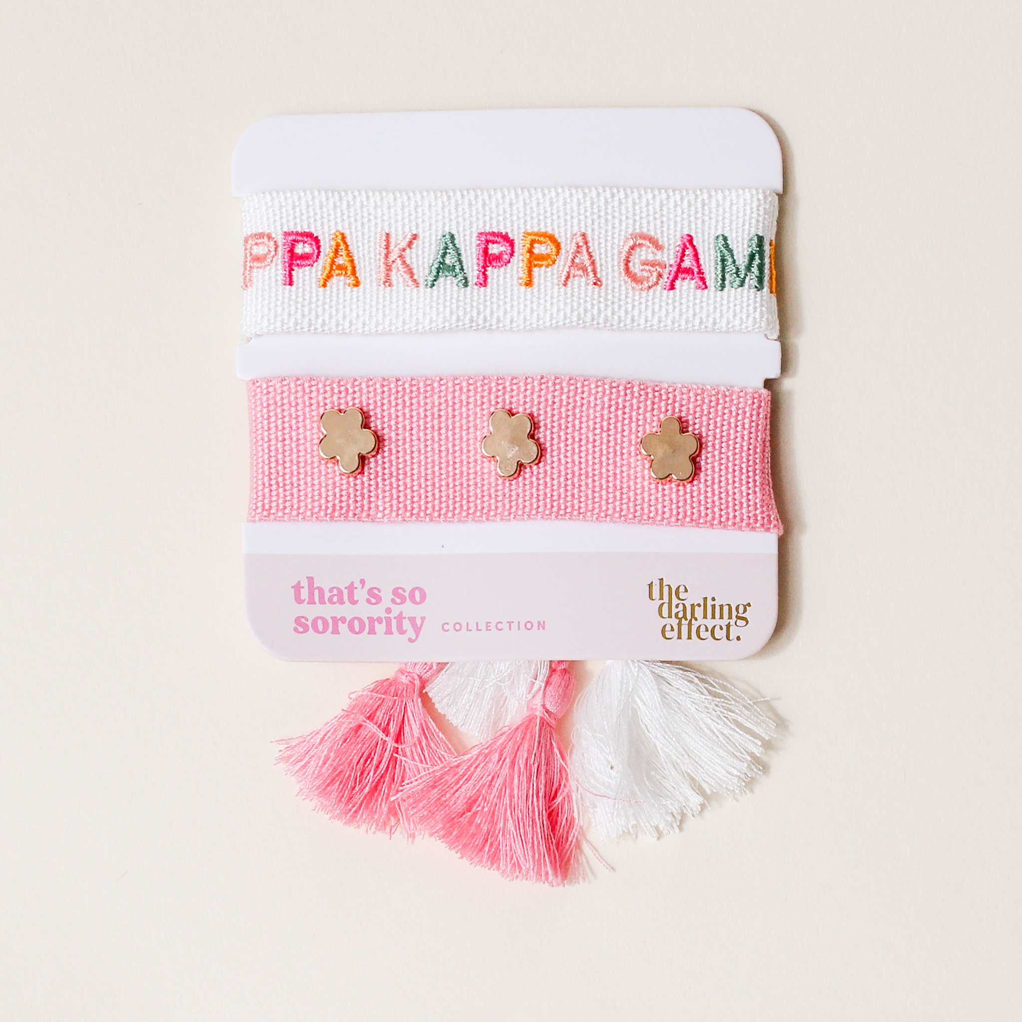 Picture of Woven Bracelet Set-Kappa Kappa Gamma