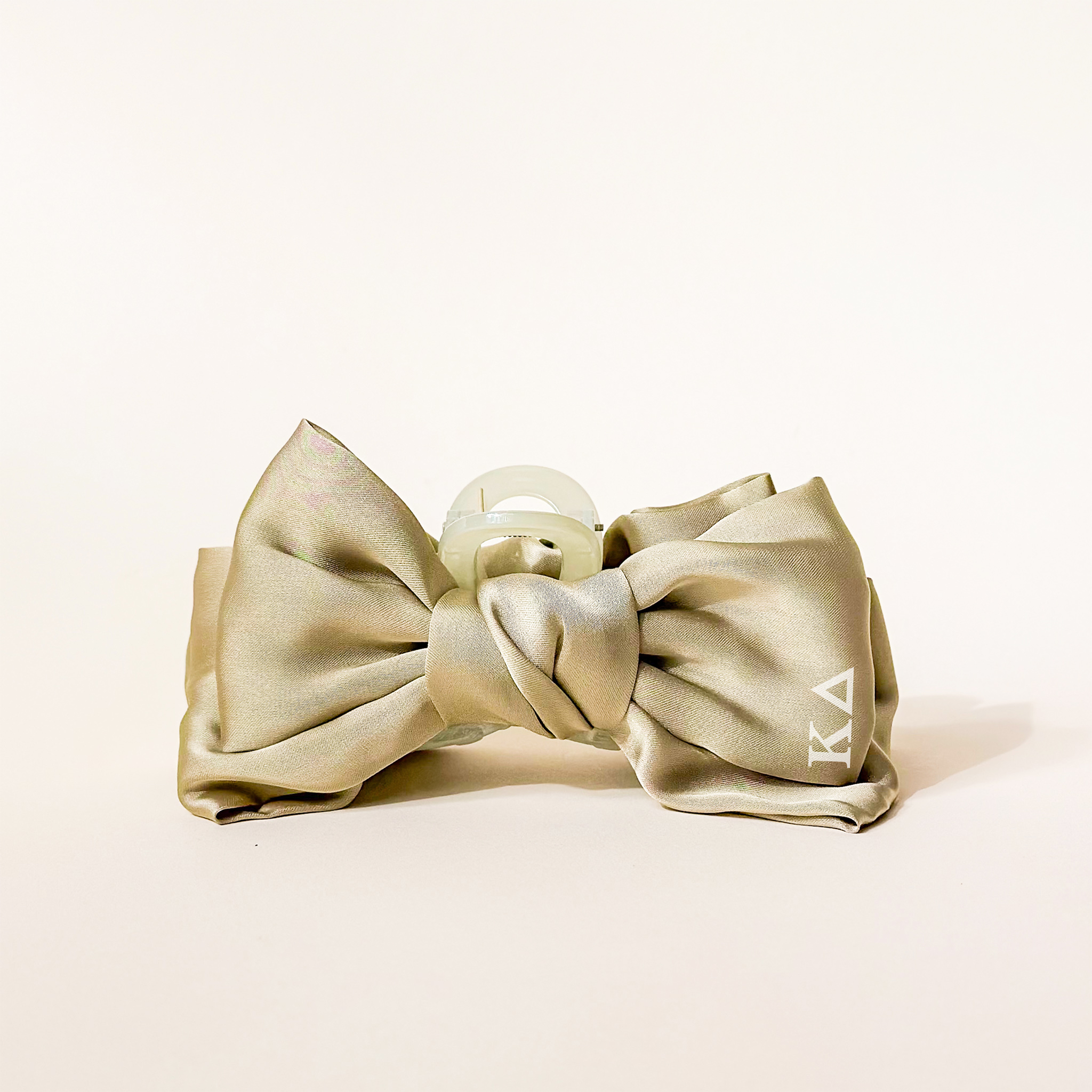 Picture of Sorority Satin Bow Claw Clip-Kappa Delta
