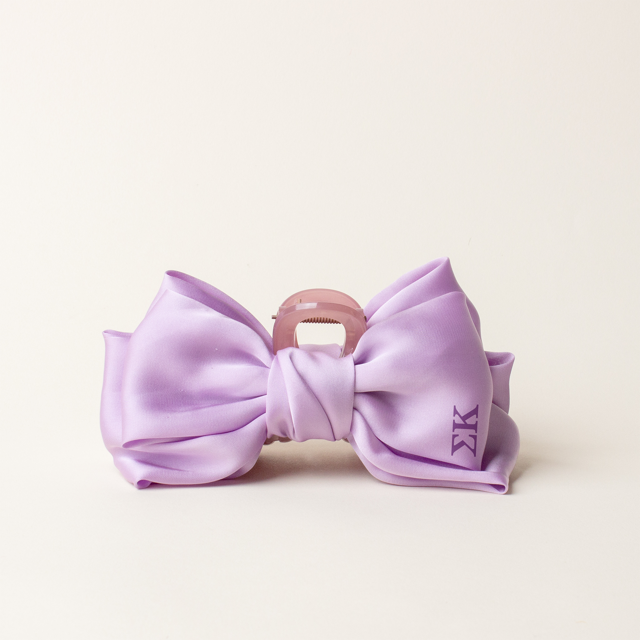 Picture of Sorority Satin Bow Claw Clip-Sigma Kappa