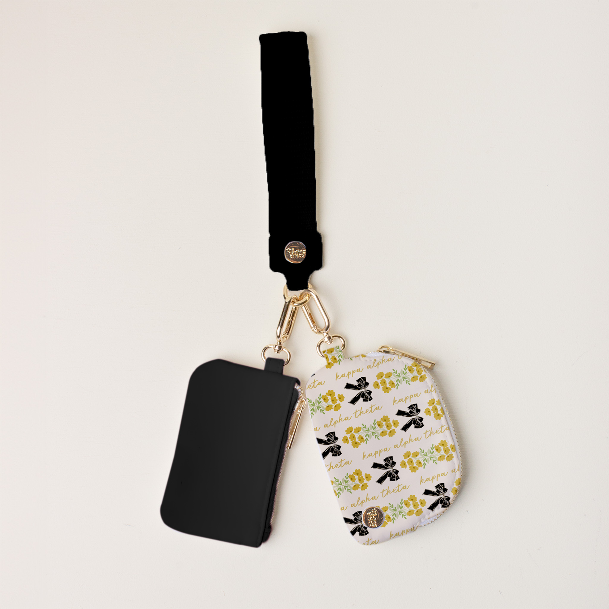 Picture of Sorority Dynamic Duo Pouch Wristlet-Kappa Alpha Th