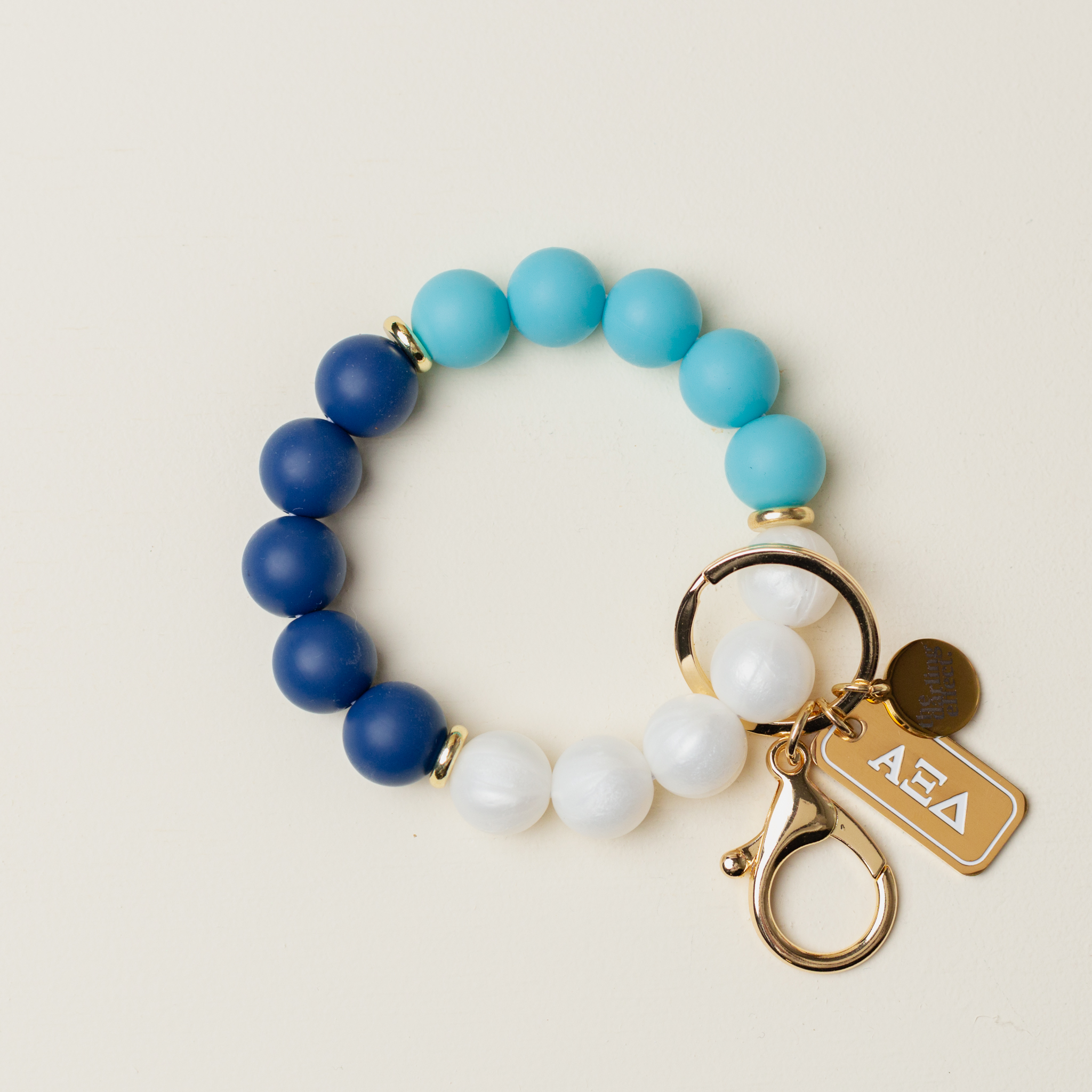 Picture of Sorority Hands-Free Keychain Wristlet-Alpha Xi Del