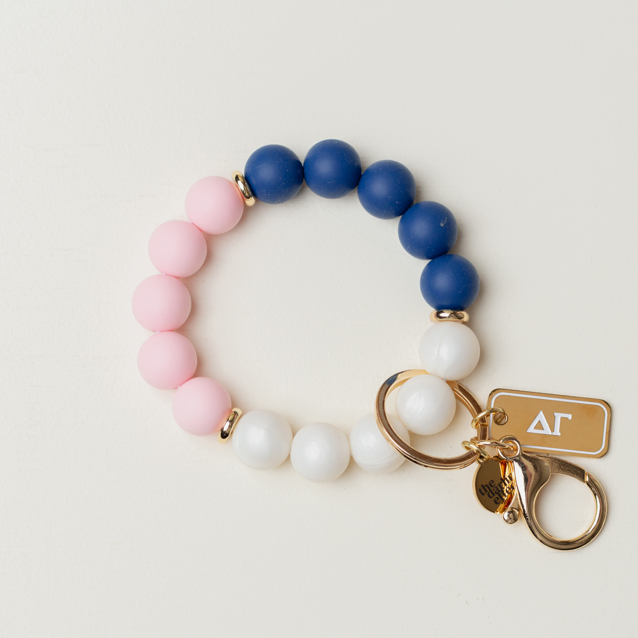 Picture of Sorority Hands-Free Keychain Wristlet-Delta Gamma