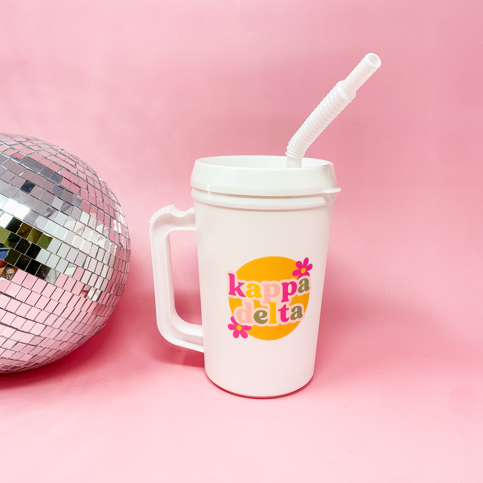 Picture of Sorority Plastic Mega Mug -Kappa Delta