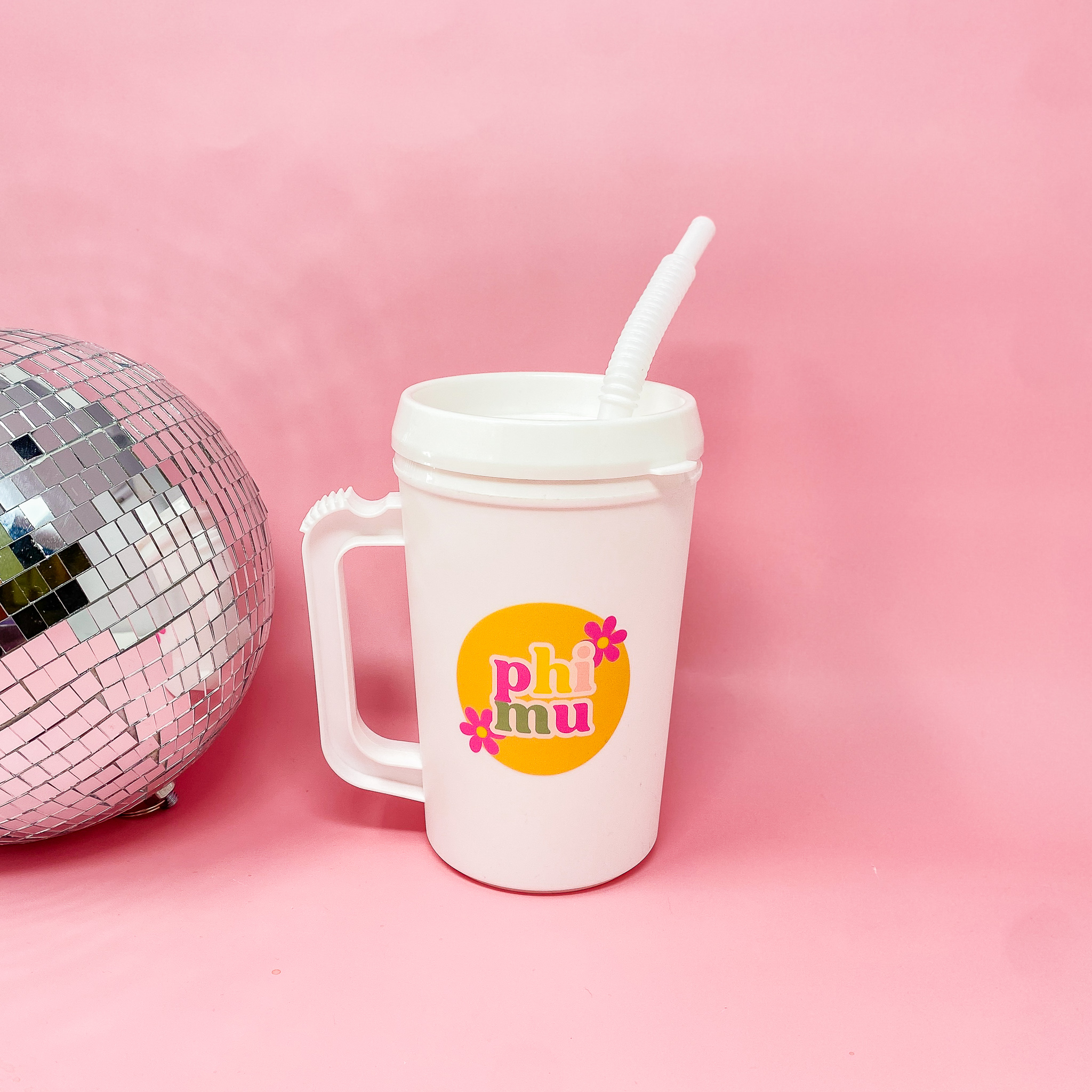 Picture of Sorority Plastic Mega Mug -Phi Mu