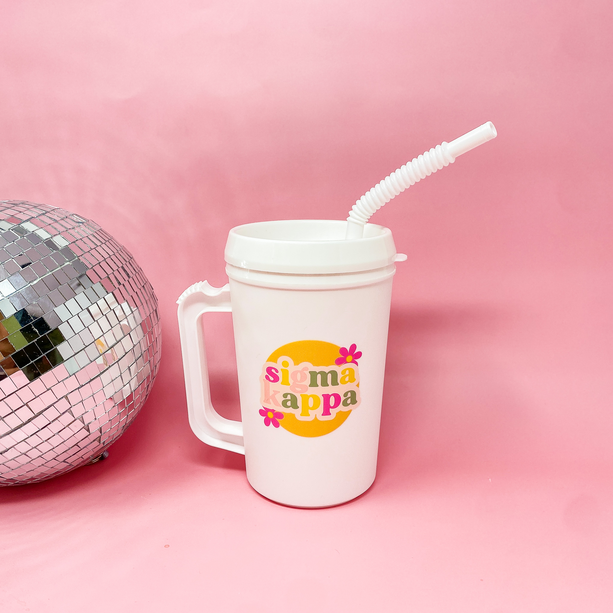 Picture of Sorority Plastic Mega Mug -Sigma Kappa