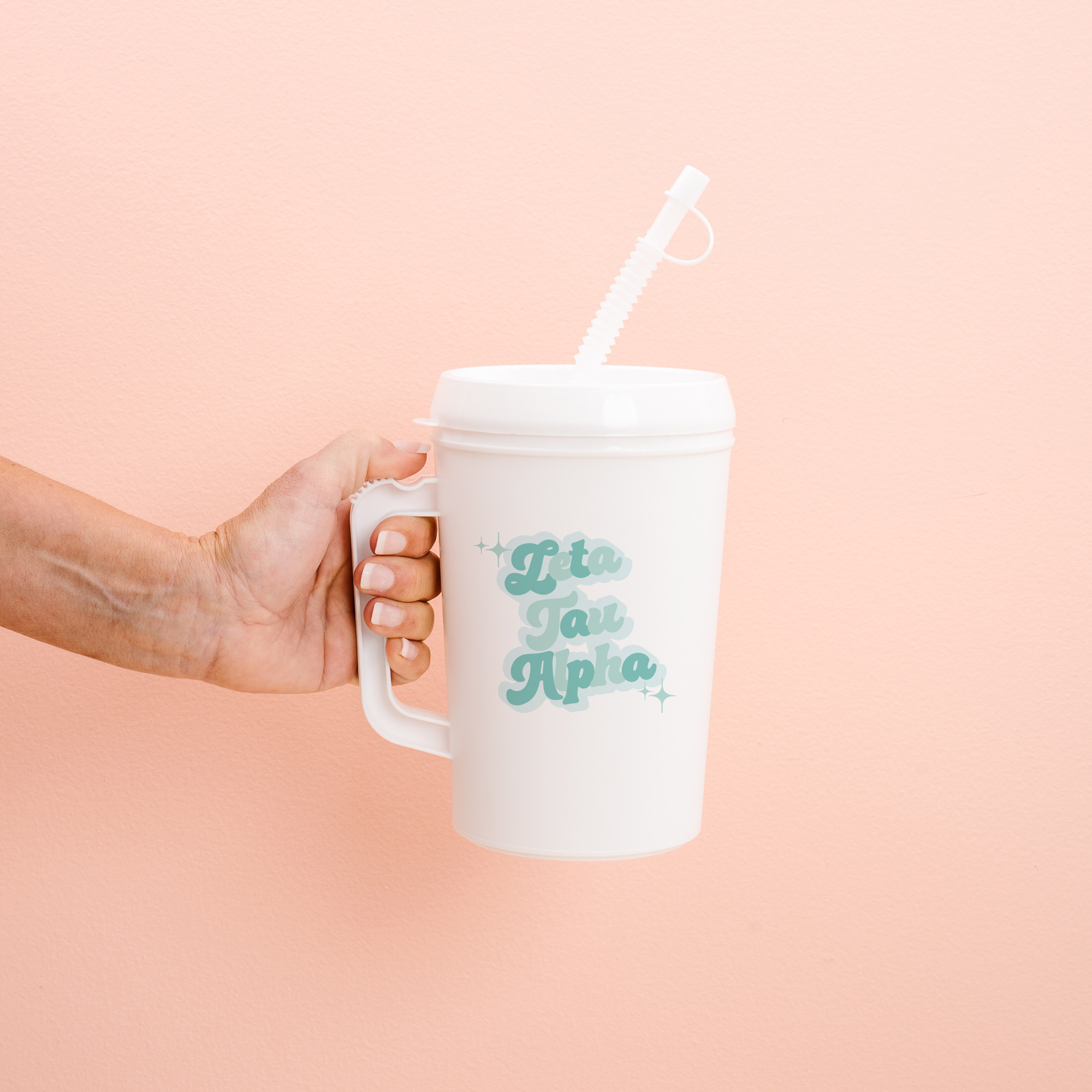 Picture of Sorority Mega Mug 22oz-Retro Zeta Tau Alpha