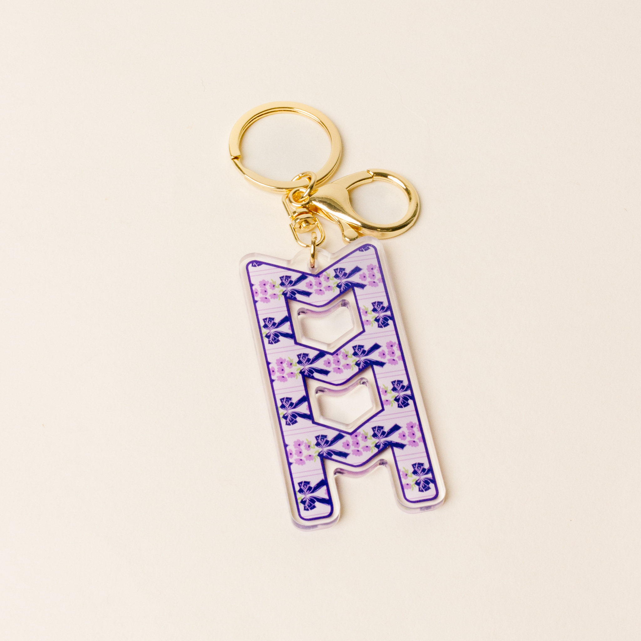 Picture of Sorority Oh So Fancy Letter Acrylic Keychain-Sigma