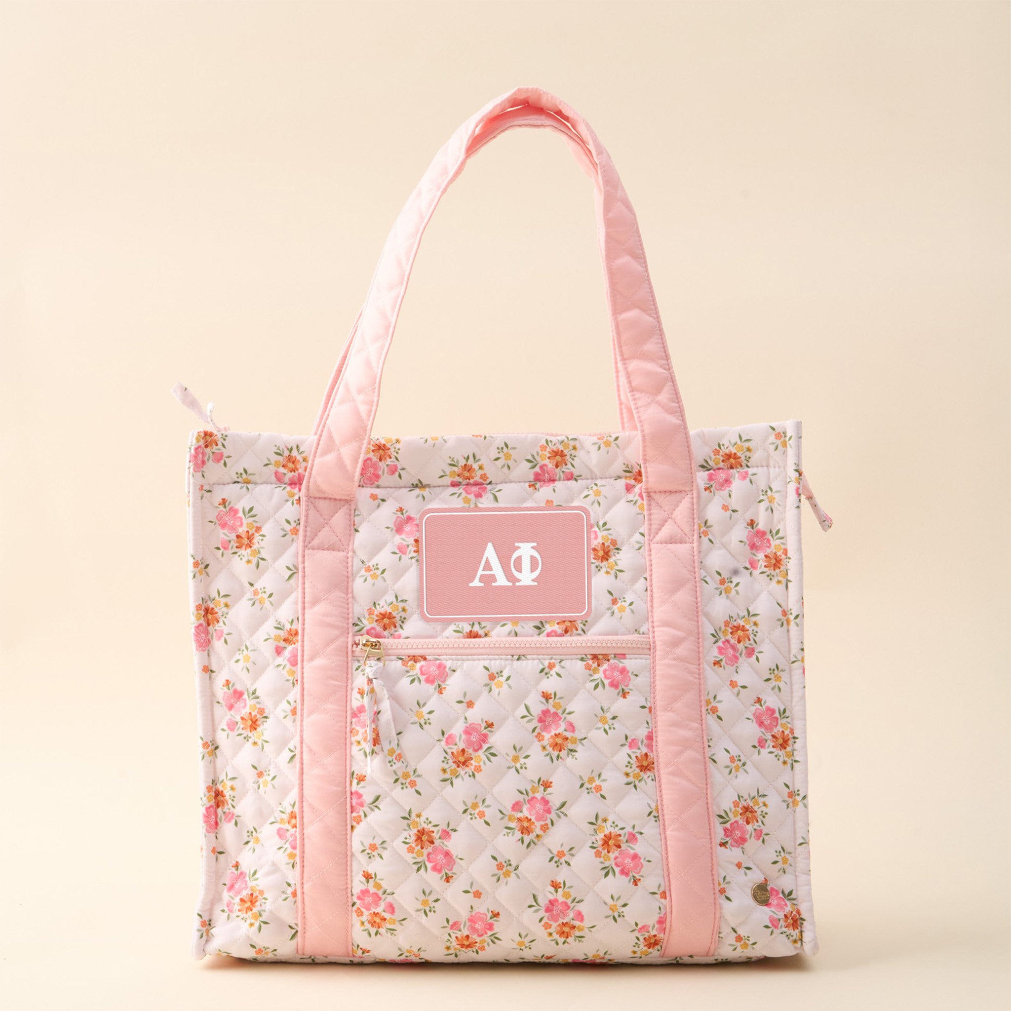Picture of Sorority The Everyday Quilted Tote Bag-Alpha Phi