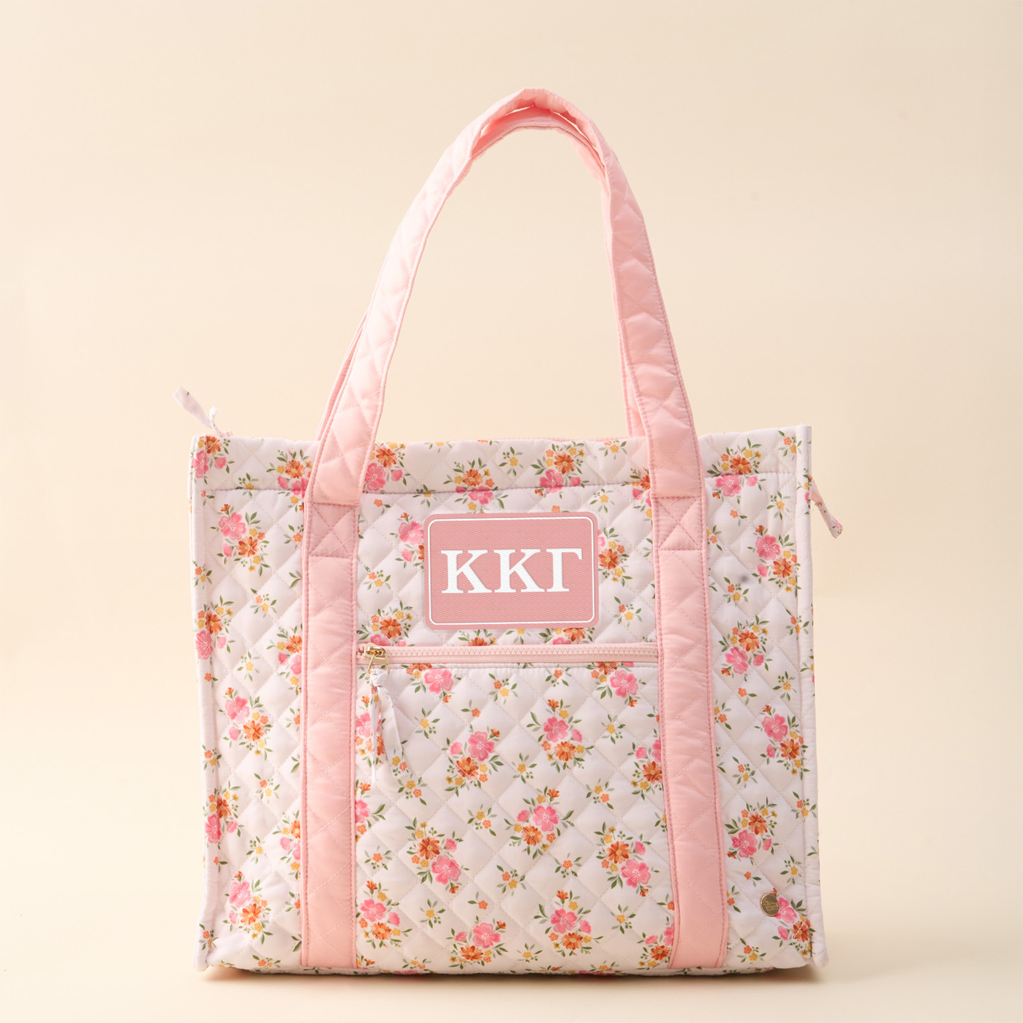 Picture of Sorority The Everyday Quilted Tote Bag-Kappa Kappa