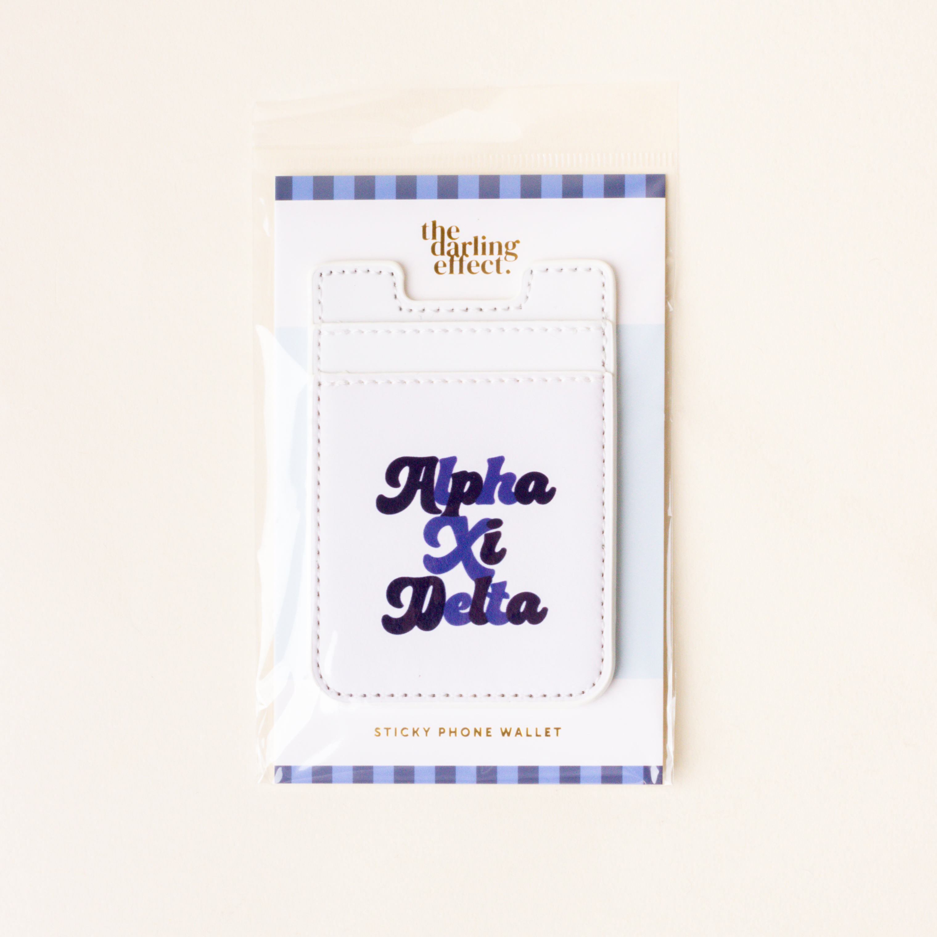 Picture of Sorority Stick-On Phone Wallet-Alpha Xi Delta